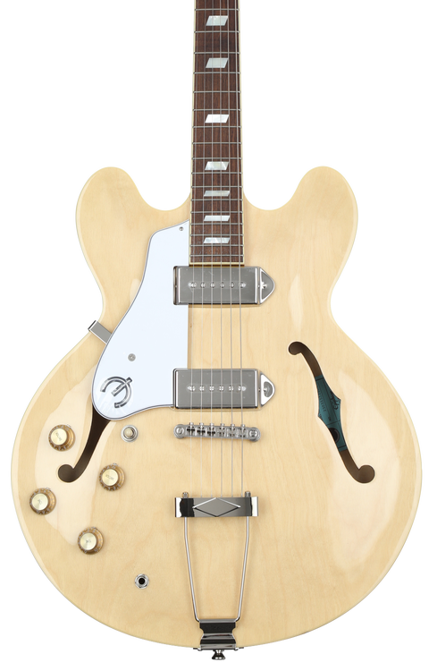ギター Epiphone CASINO Natural Lefty Epiphone Casino Left-Handed Hollowbody Electric Guitar