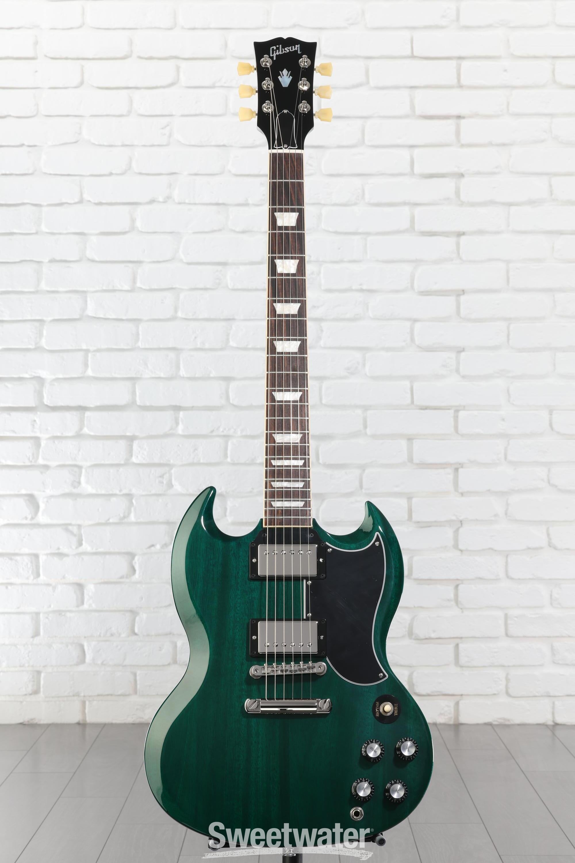 ギター Gibson SG Standard Translucent Teal Gibson Add Some Color to Your Life