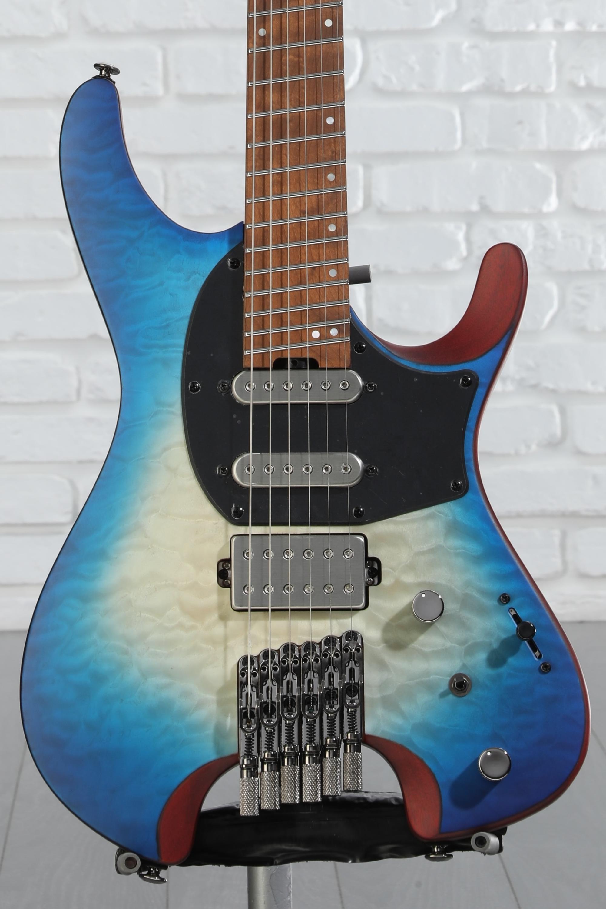 Ibanez QX54QM - Blue Sphere Burst Flat | Sweetwater