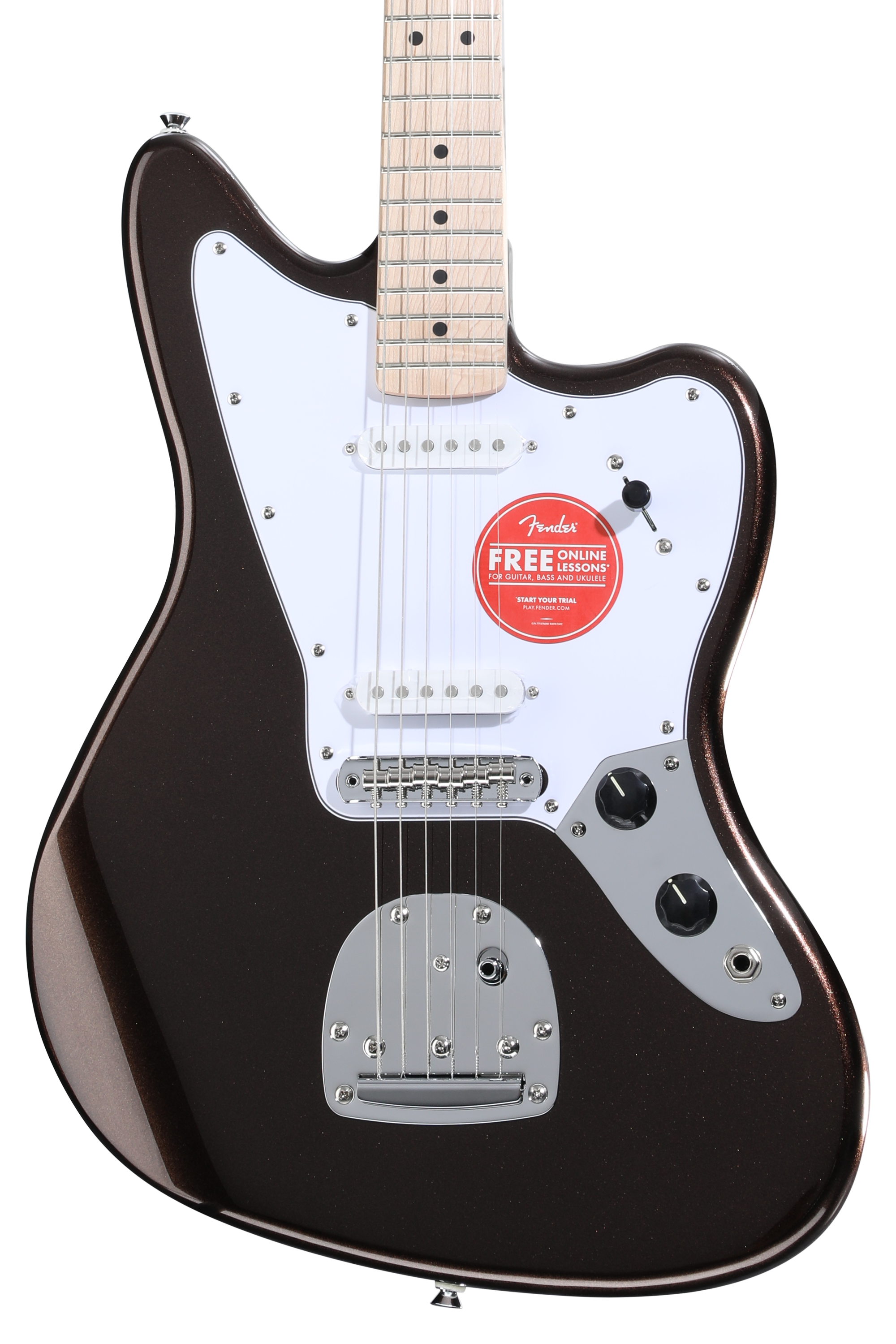 Squier Affinity Series Jaguar Electric Guitar - Mystic Metallic Brown