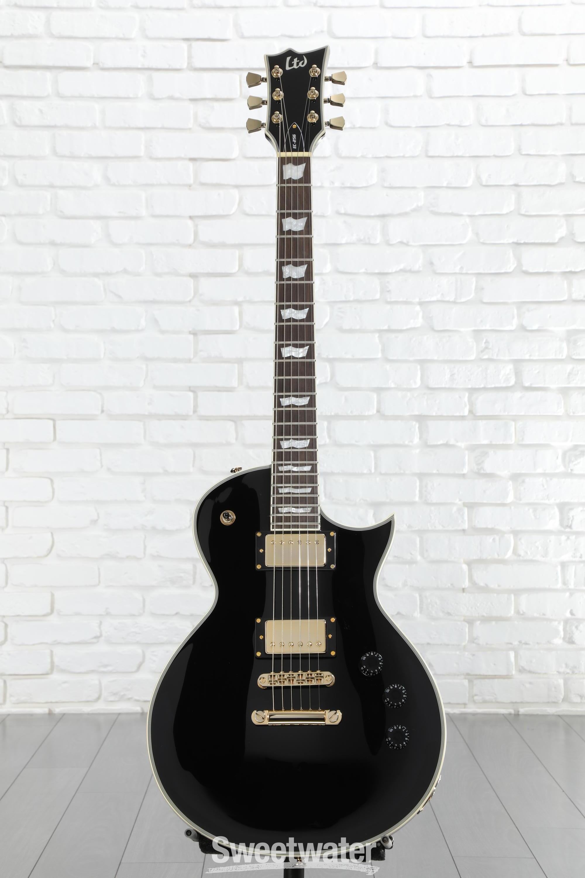 ESP LTD Eclipse EC-256 Electric Guitar - Black | Sweetwater
