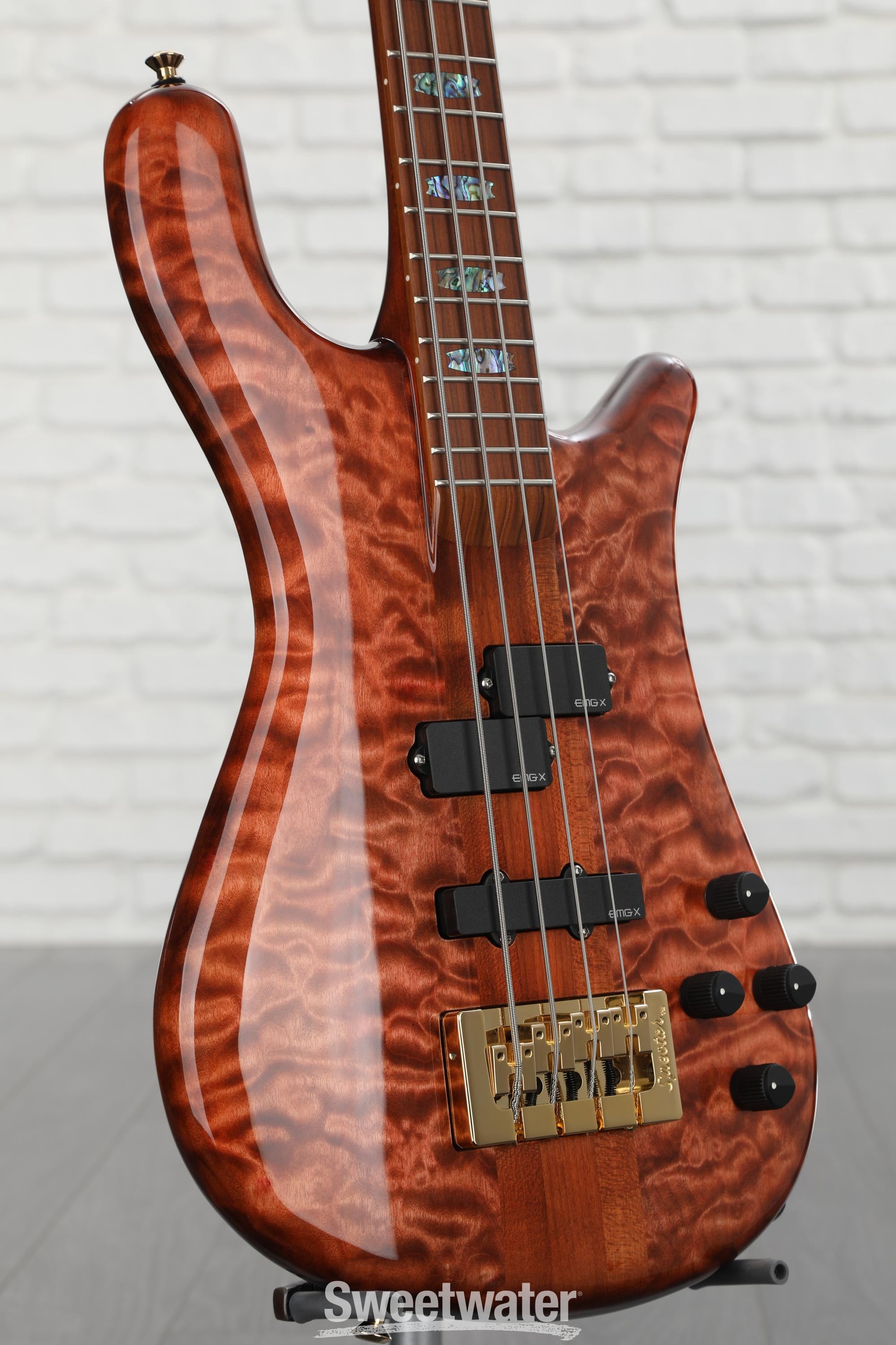 Spector USA NS-2 Bass Guitar - Copperhead, Sweetwater Exclusive