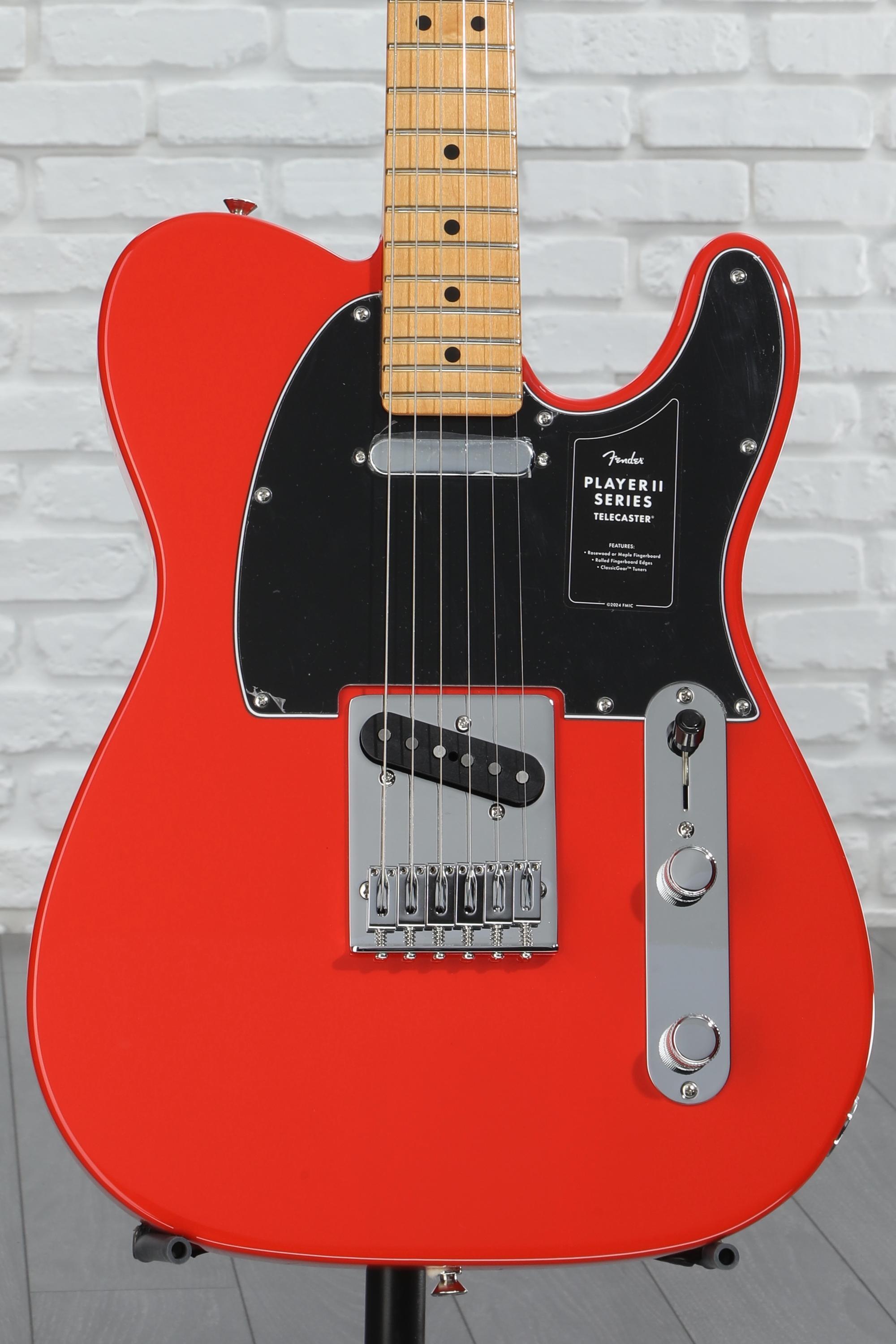 ギター fender player telecaster Fender Player II Telecaster Electric Guitar - Coral Red with