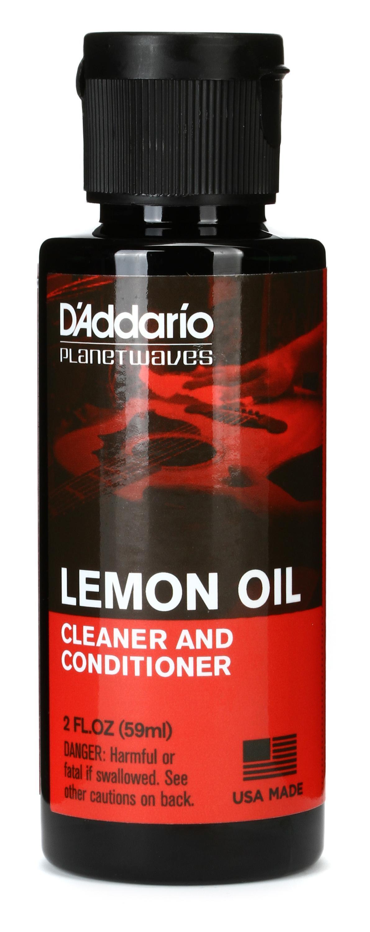 D'Addario PWLMN Lemon Oil Cleaner and Conditioner Sweetwater