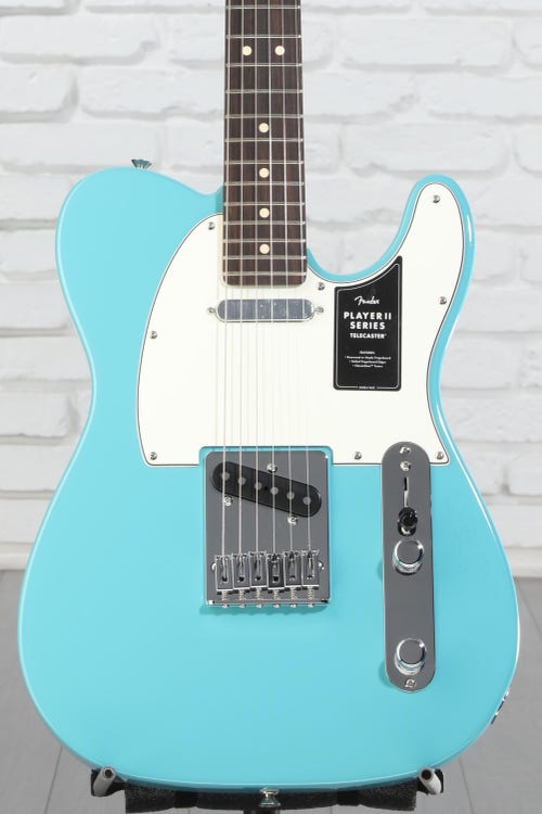 Fender Player II Telecaster Electric Guitar - Aquatone Blue with Rosewood Fingerboard