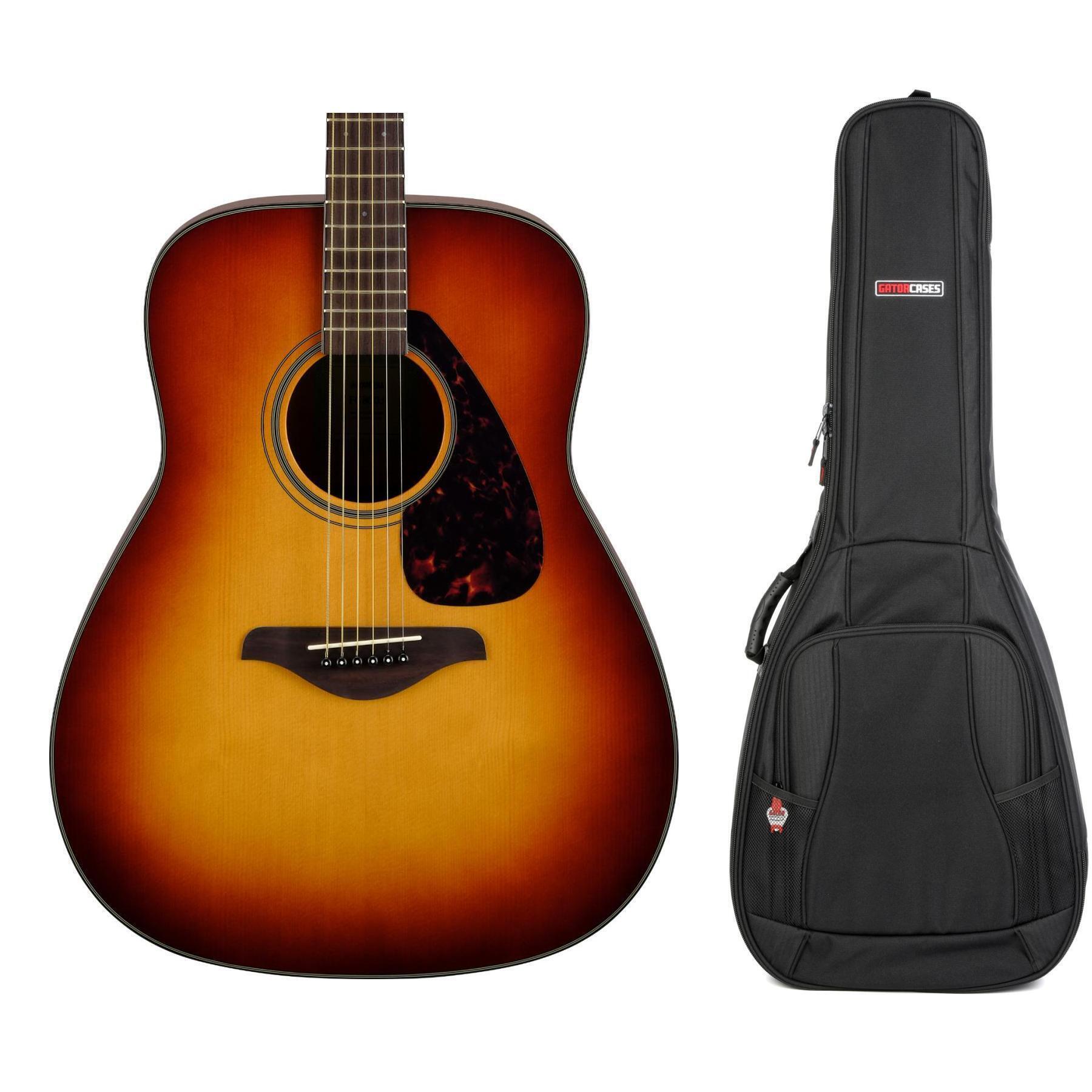 Yamaha Yamaha FG800J Acoustic Guitar with Gig Bag - Brown Sunburst