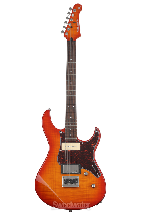 Yamaha PAC611HFM Pacifica - Light Amber Burst | Sweetwater