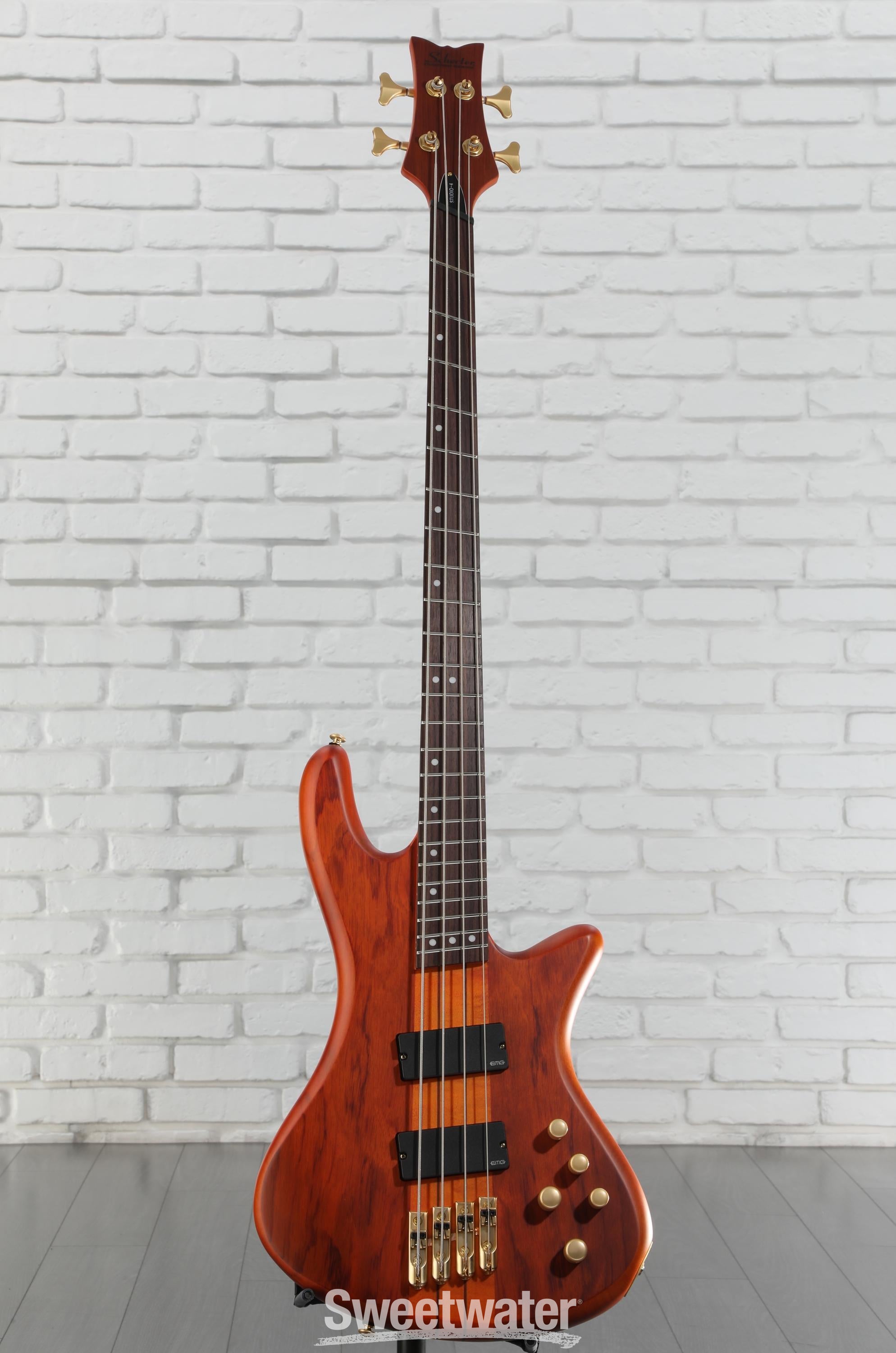 SCHECTER STILETTO-4 SESSION ハードケース付き SCHECTER STILETTO-4 SESSION ハードケース付き