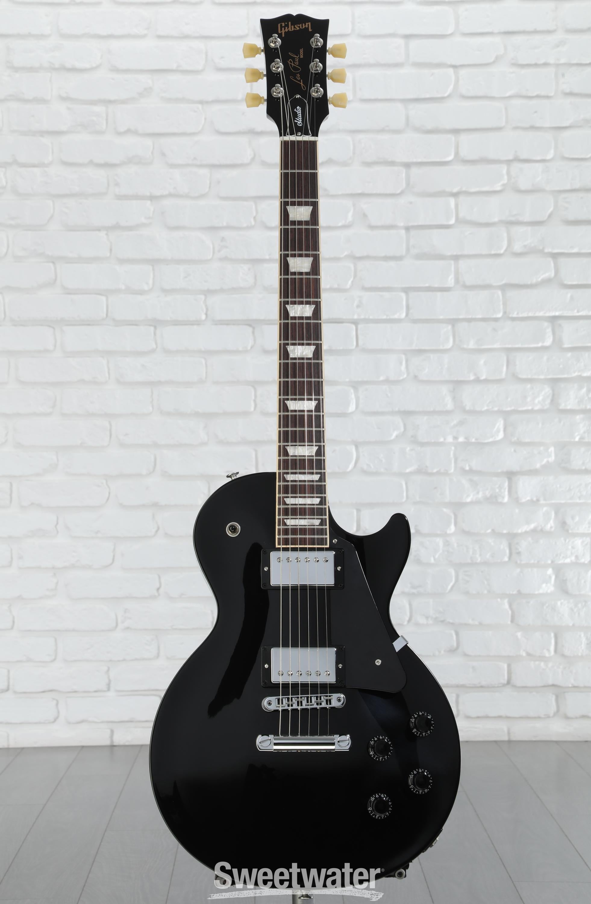 Gibson Les Paul Studio Electric Guitar - Ebony | Sweetwater
