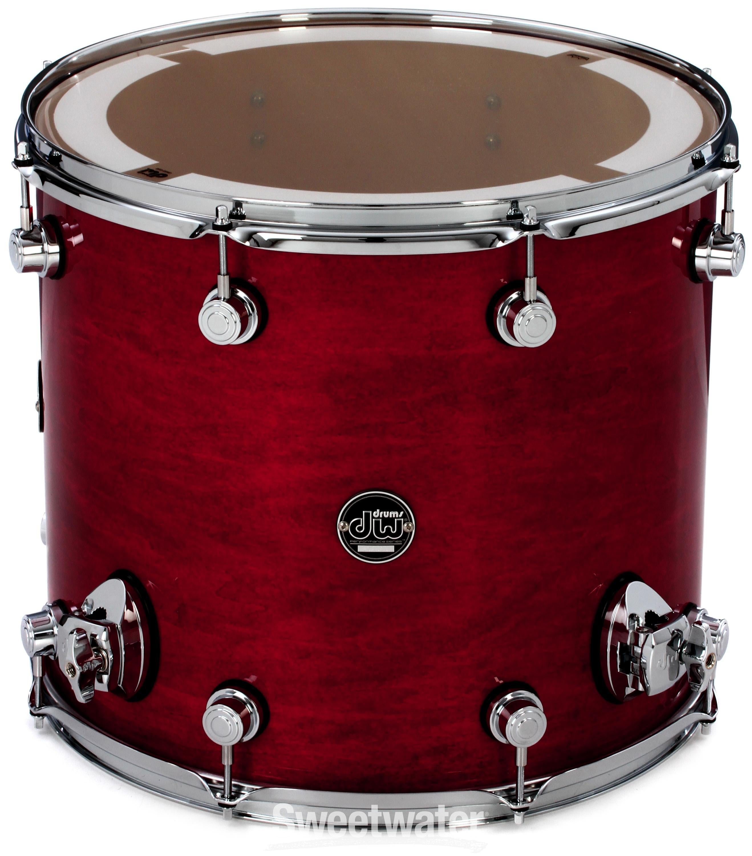 【専用】16tons 1st～4th ４枚セット DW Performance Series Floor Tom - 14 x 16 inch - Cherry