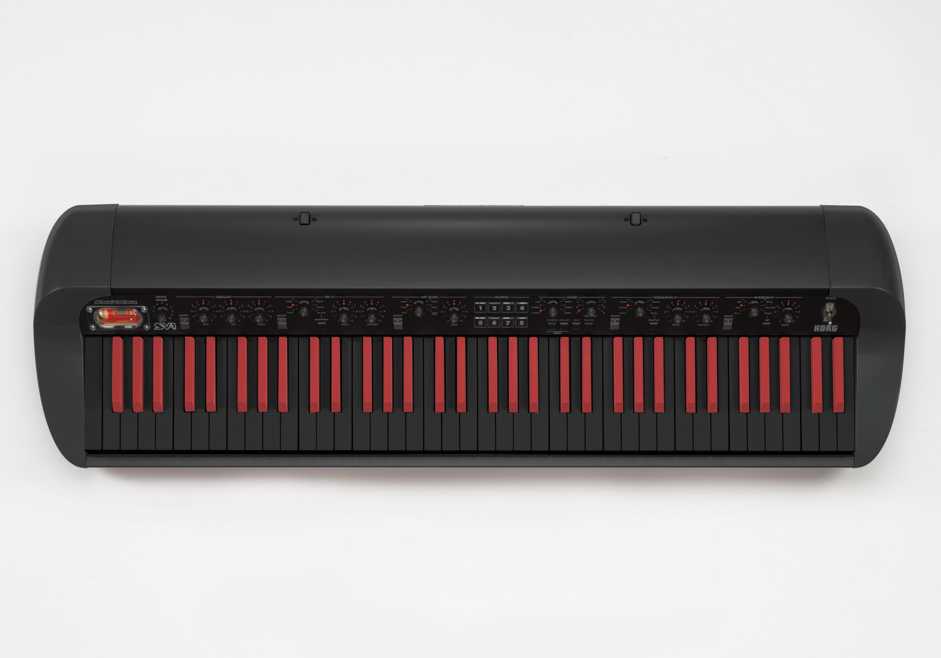 Korg SV-1 73 - Black/Red Reverse Keys Limited Edition