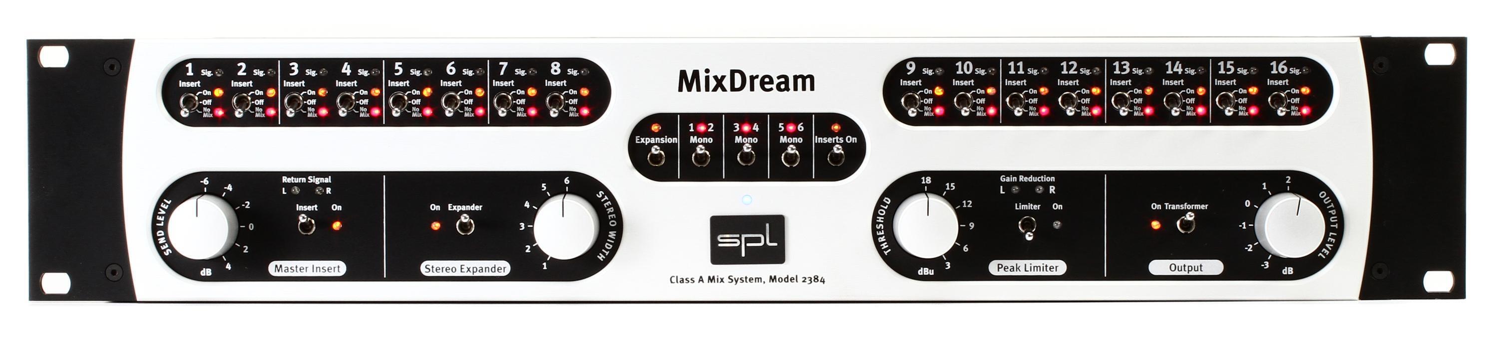 SPL MixDream 16-channel Summing Mixer | Sweetwater