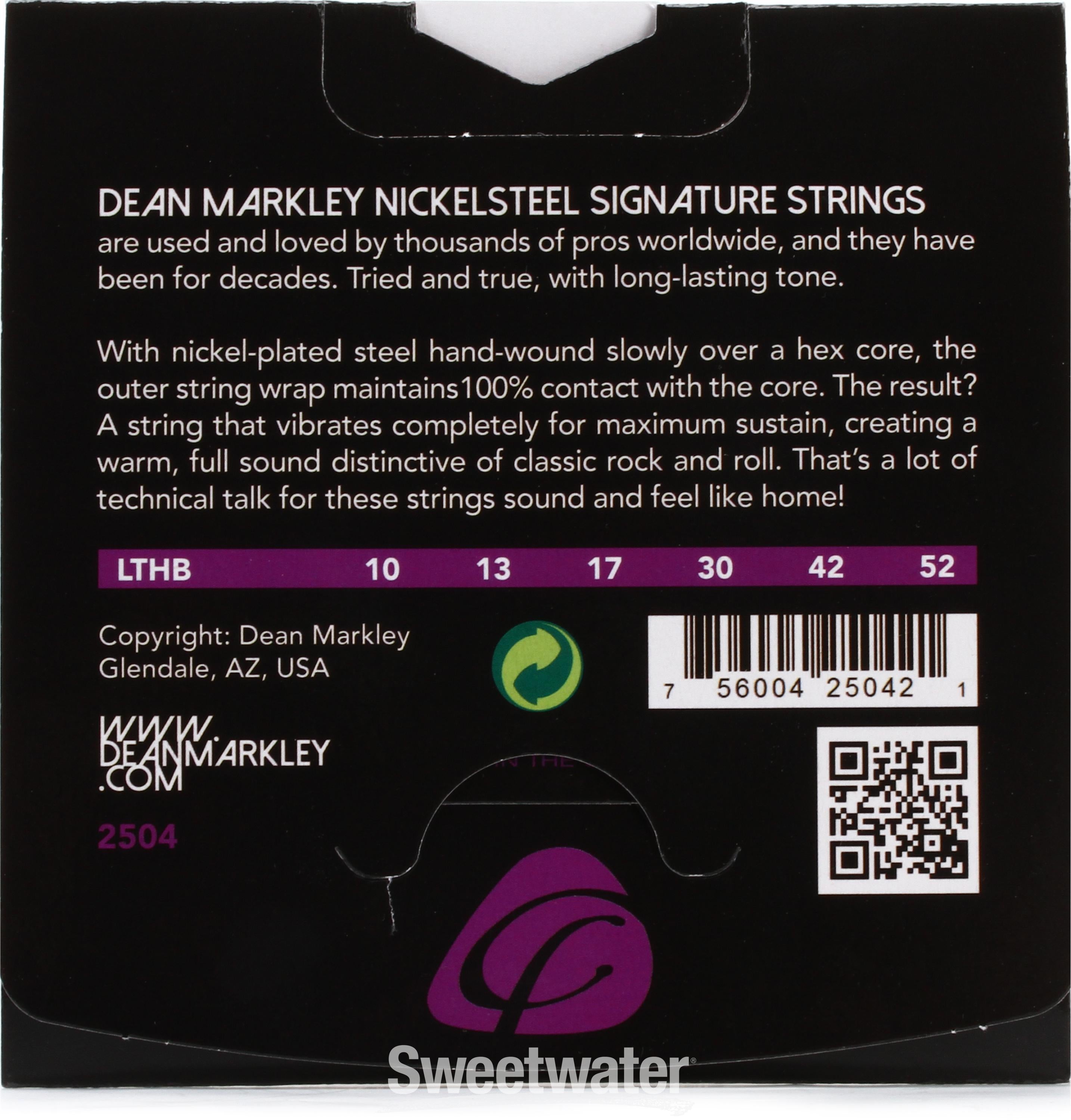 Dean markley on sale guitar strings