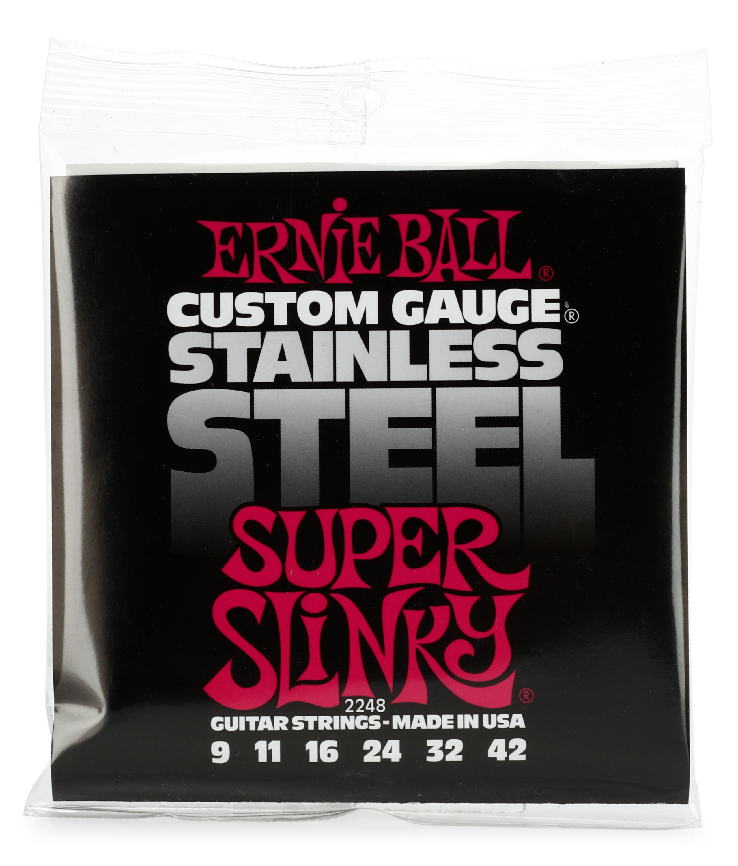 Ernie ball stainless steel clearance strings