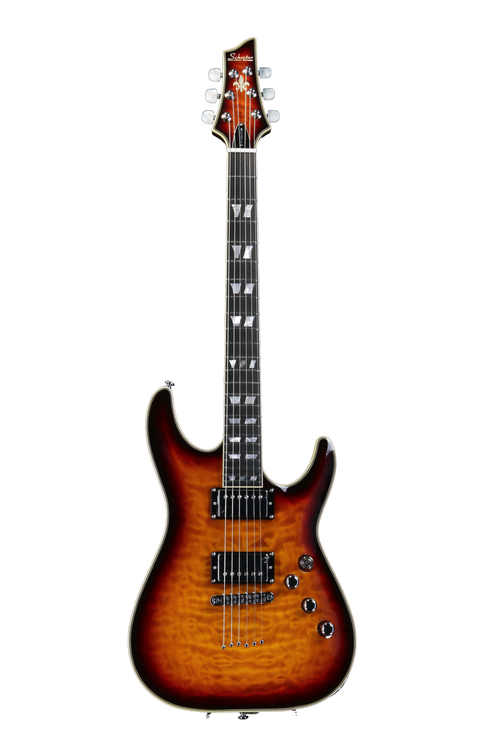 Schecter C-1 Custom - 3-Tone Sunburst | Sweetwater Schecter C-1 Custom - 3-Tone Sunburst | Sweetwater