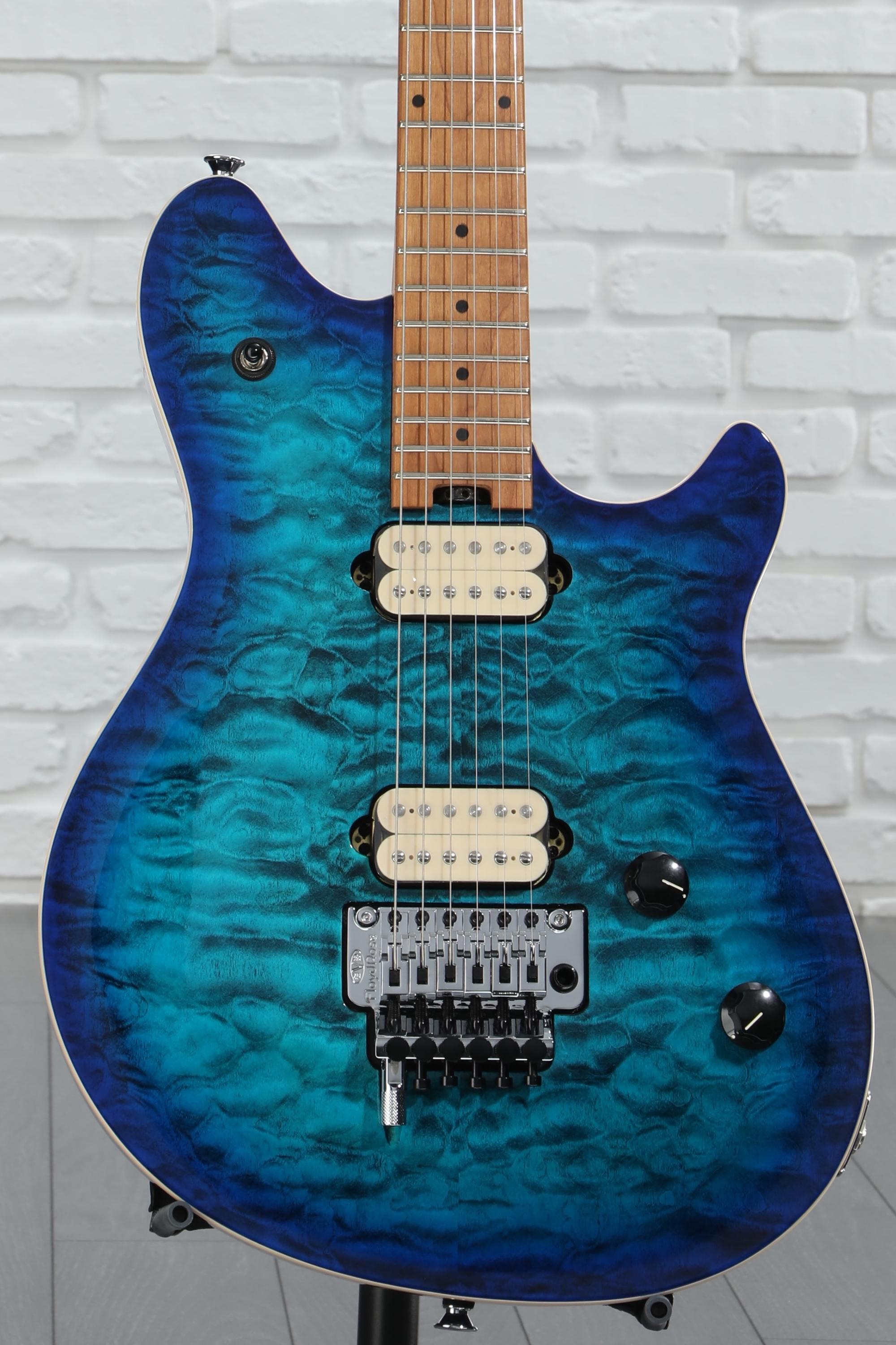 EVH Wolfgang Special QM Electric Guitar - Chlorine Burst with