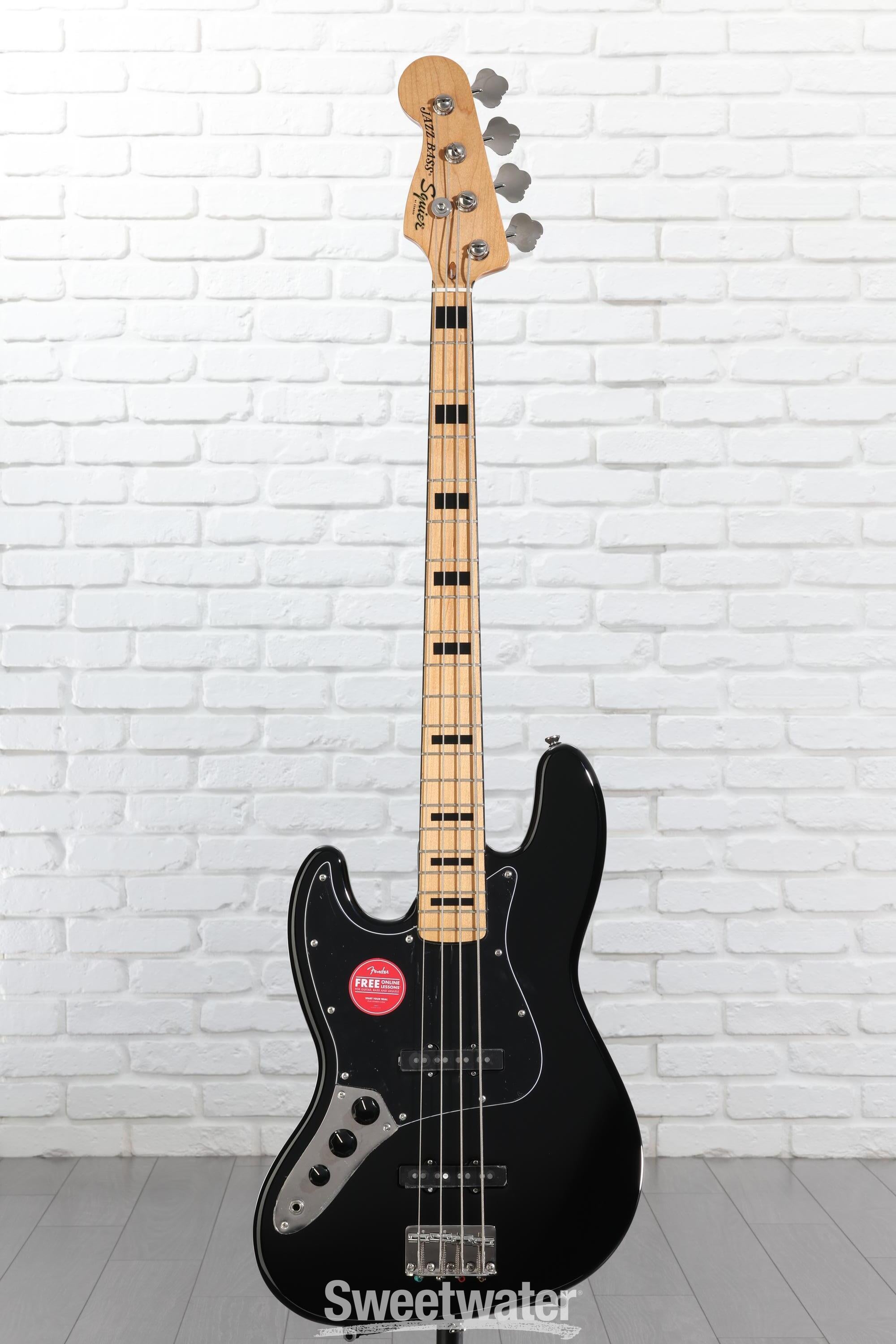 Squier Classic Vibe '70s Jazz Bass, Left-handed - Black