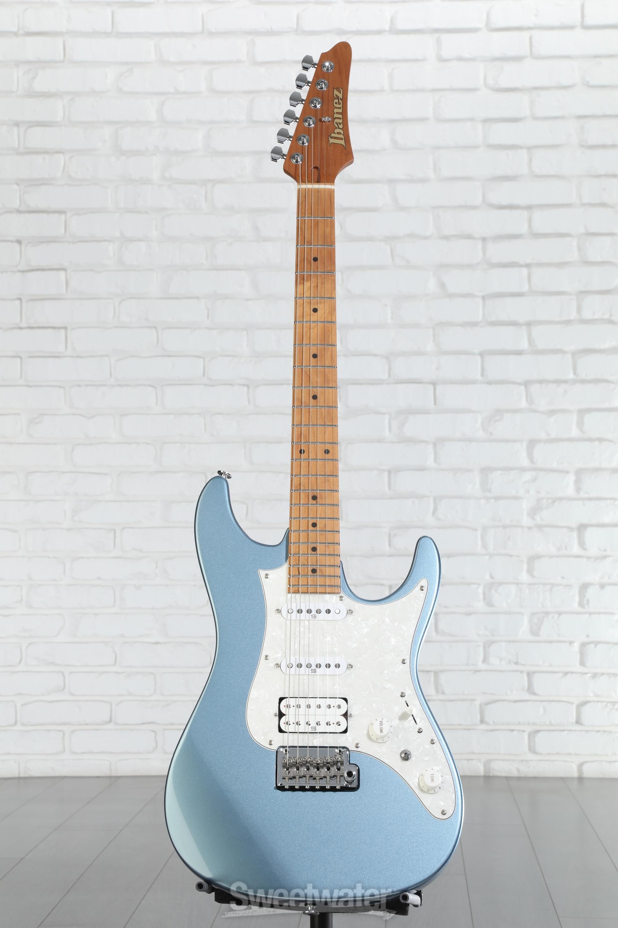 Ibanez Prestige AZ2204 - Ice Blue Metallic | Sweetwater
