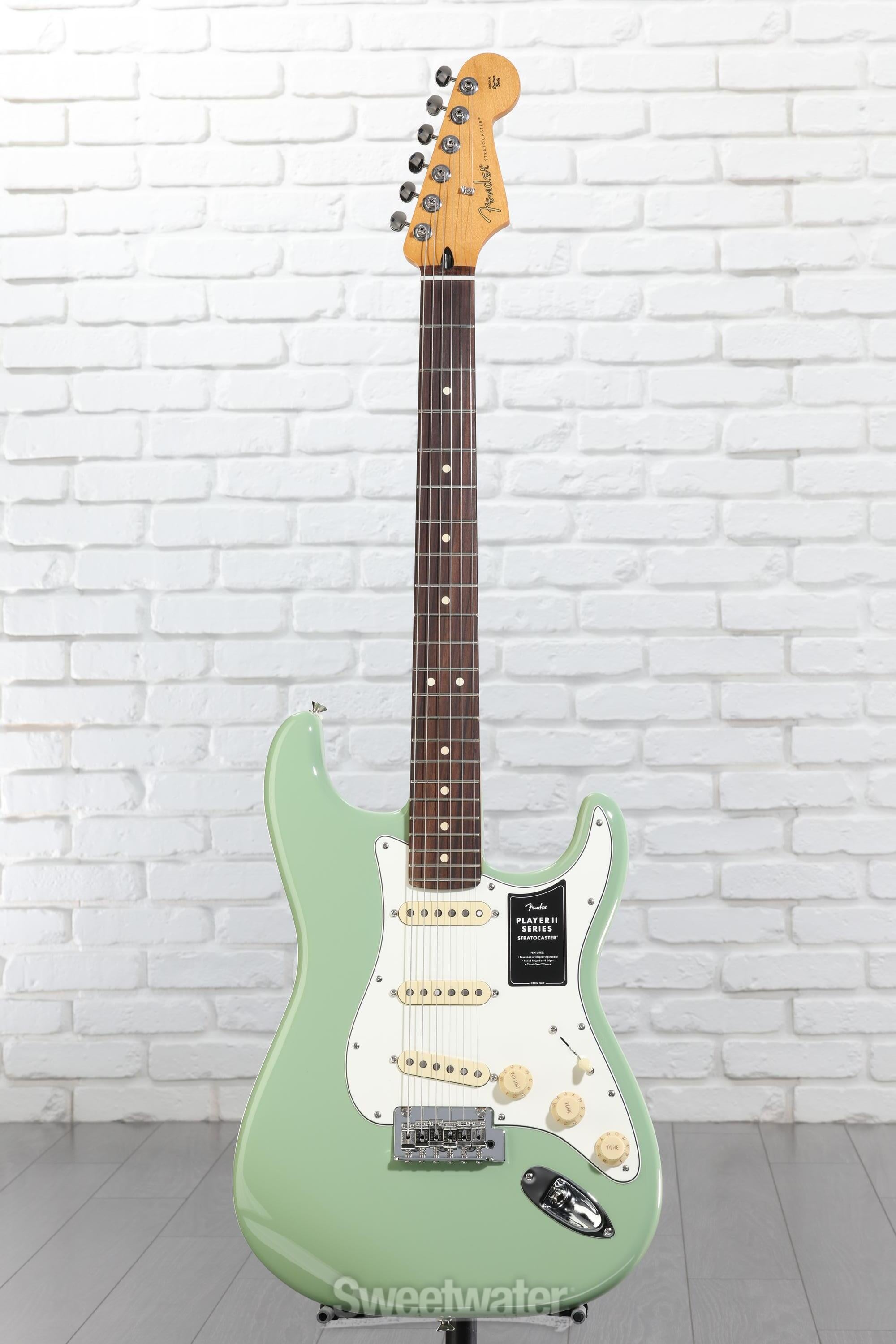 Fender Player II Stratocaster Electric Guitar - Birch Green with Rosewood Fingerboard