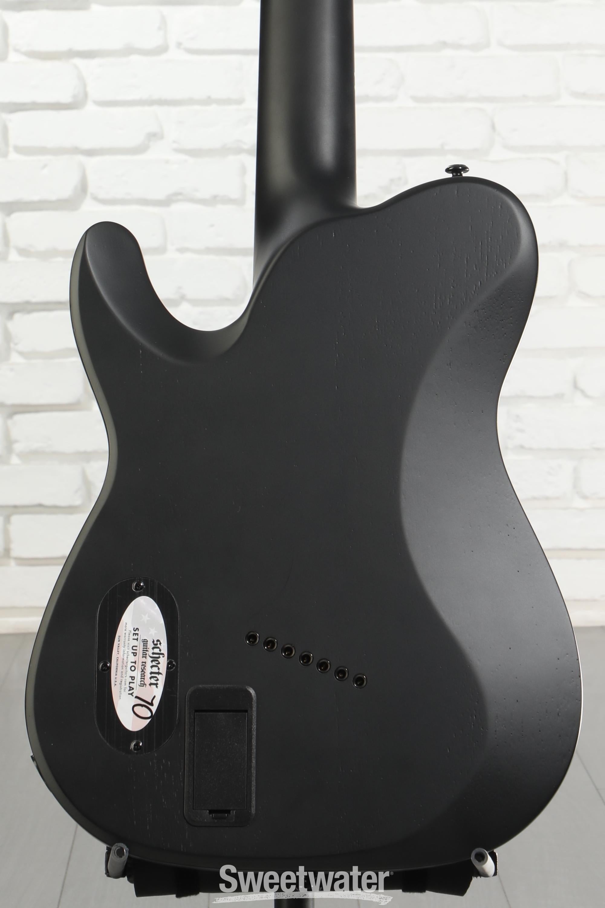 Schecter PT-7 MS Black Ops Electric Guitar - Black | Sweetwater