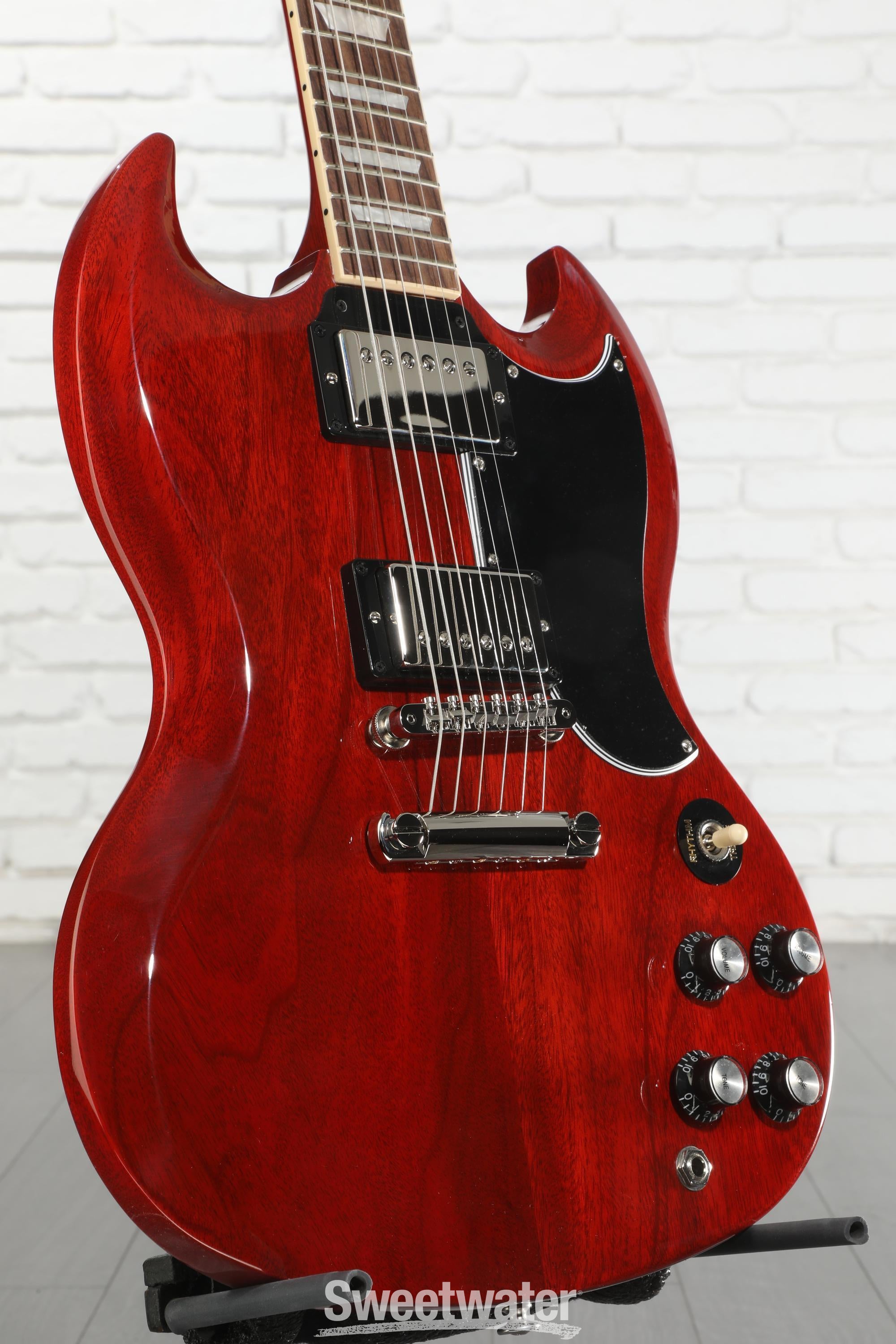 Gibson SG Standard '61 Electric Guitar - Vintage Cherry | Sweetwater