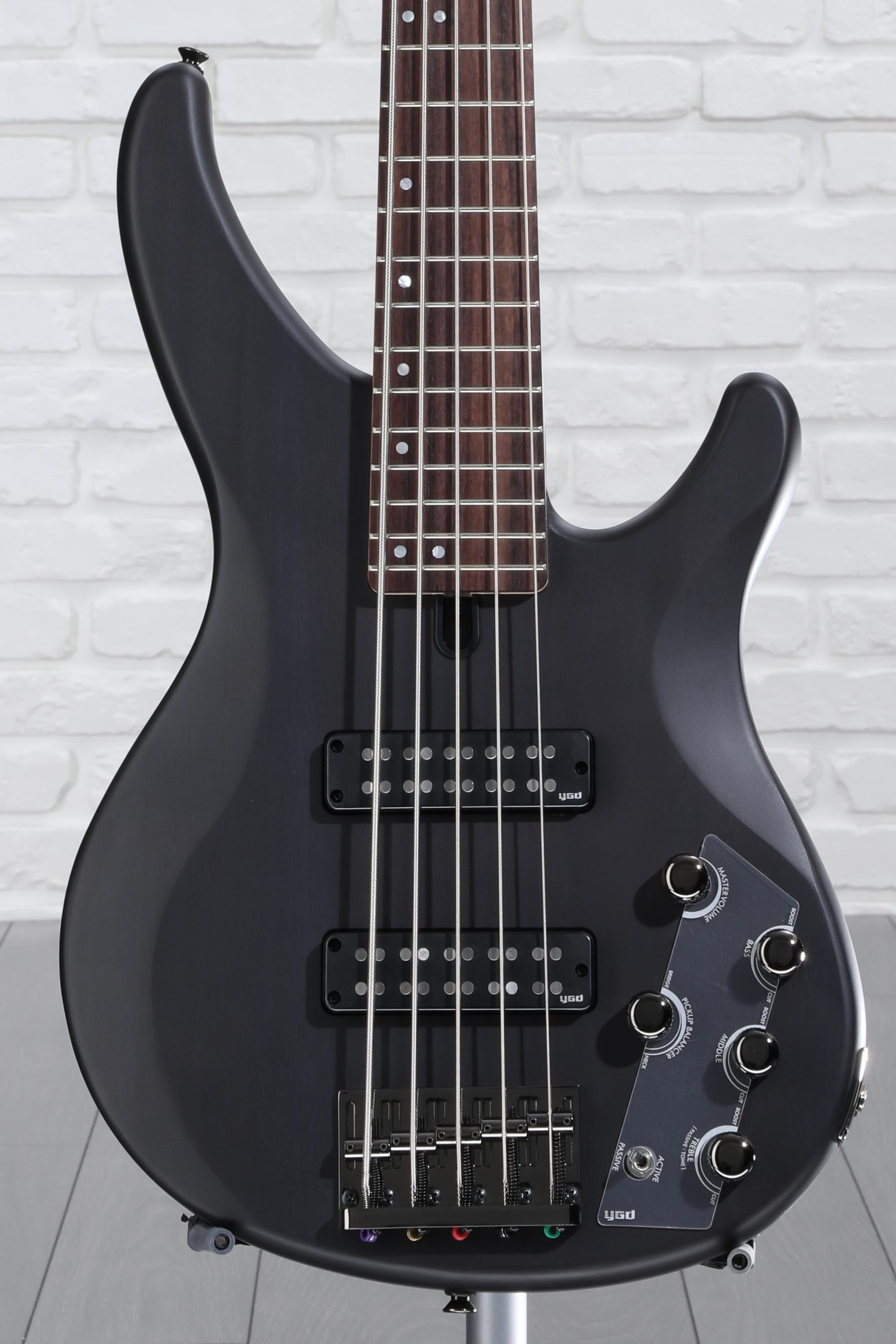 Yamaha TRBX505 Bass Guitar - Translucent Black | Sweetwater