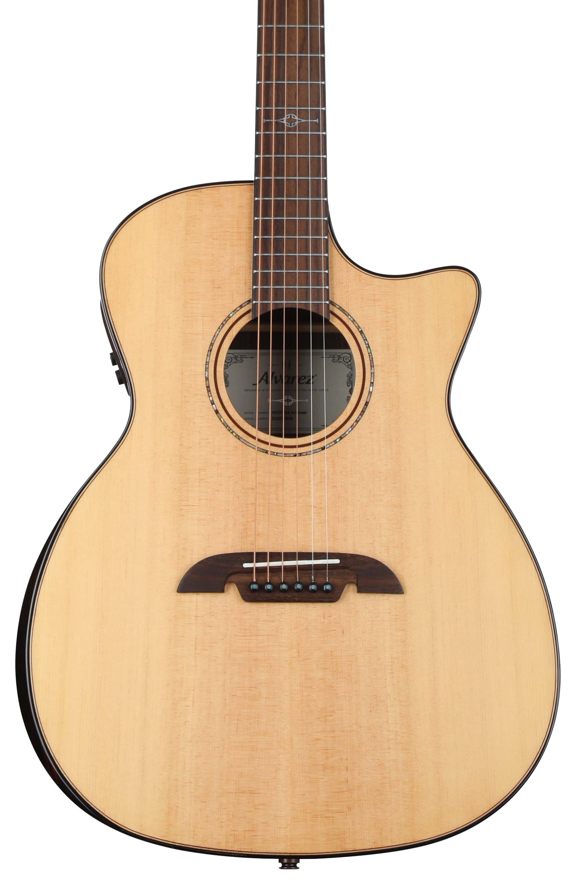 Alvarez AEG70ce Armrest Artist Elite Series Acoustic-electric