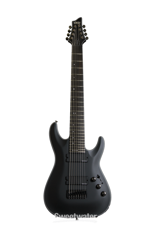 Schecter Blackjack SLS C-8 - Satin Black