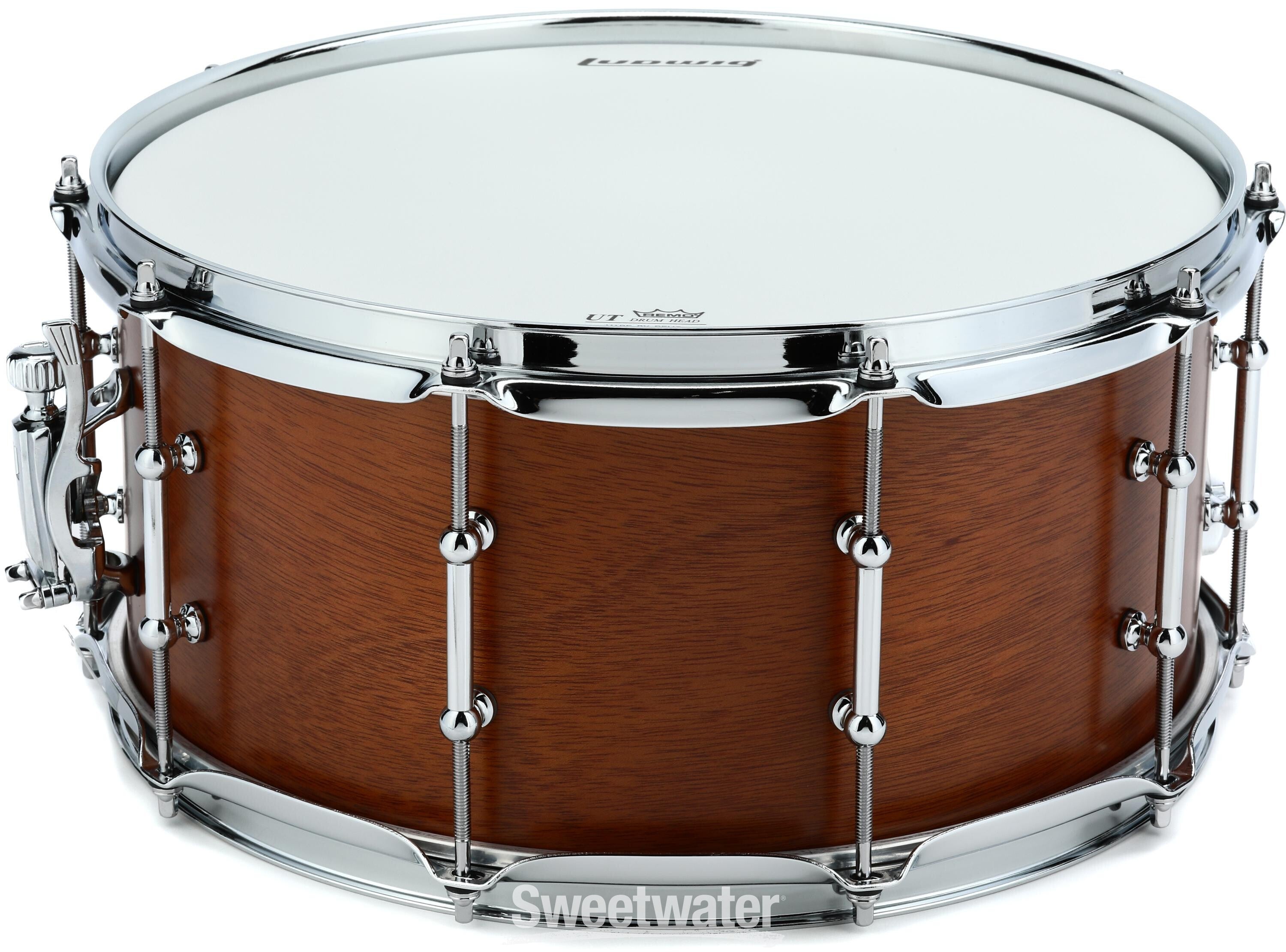 Ludwig Universal Snare Drum - 6.5-inch x 14-inch - Mahogany