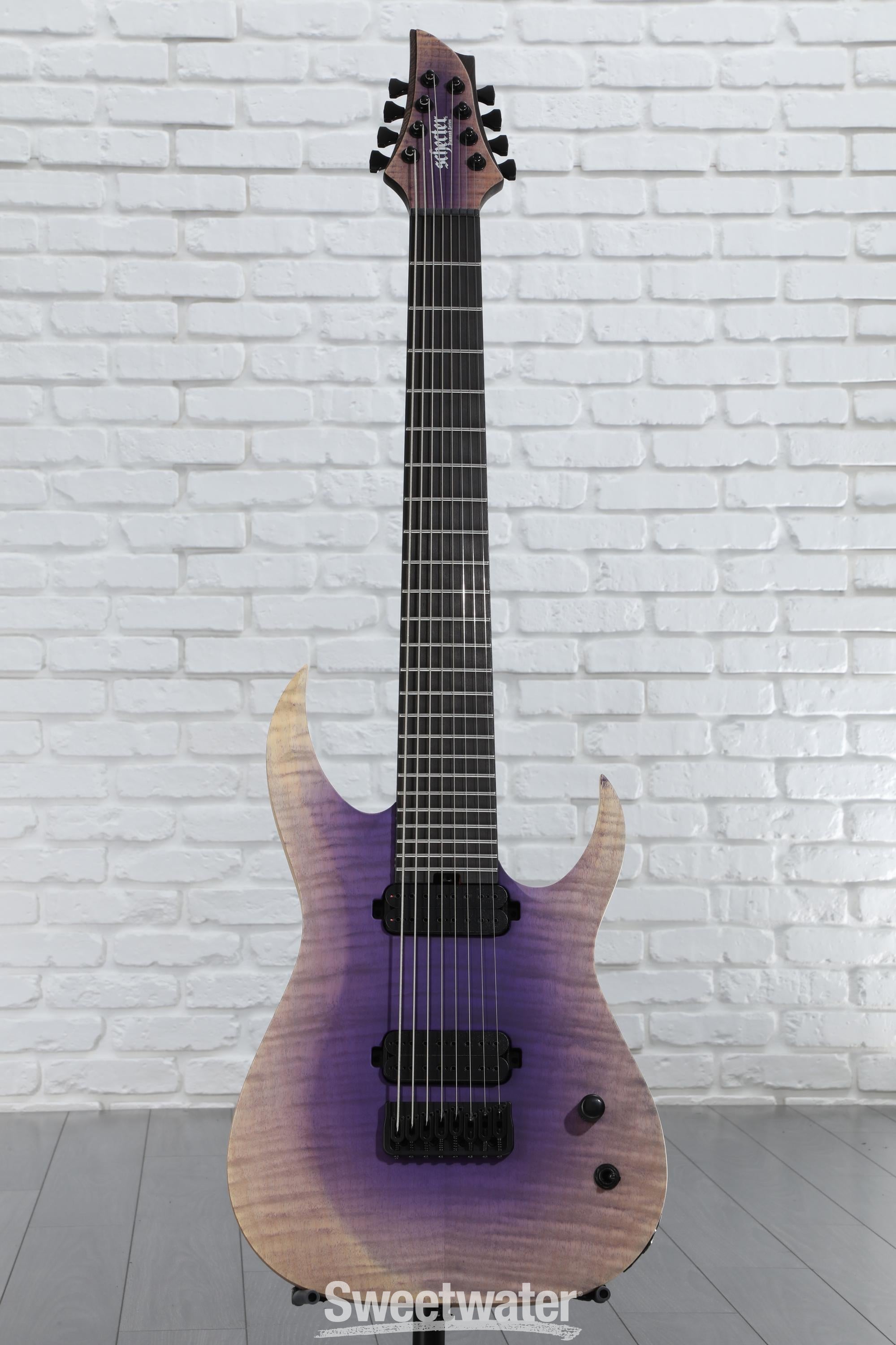 Schecter John Browne Tao-8 8-string Electric Guitar - Ozone Burst