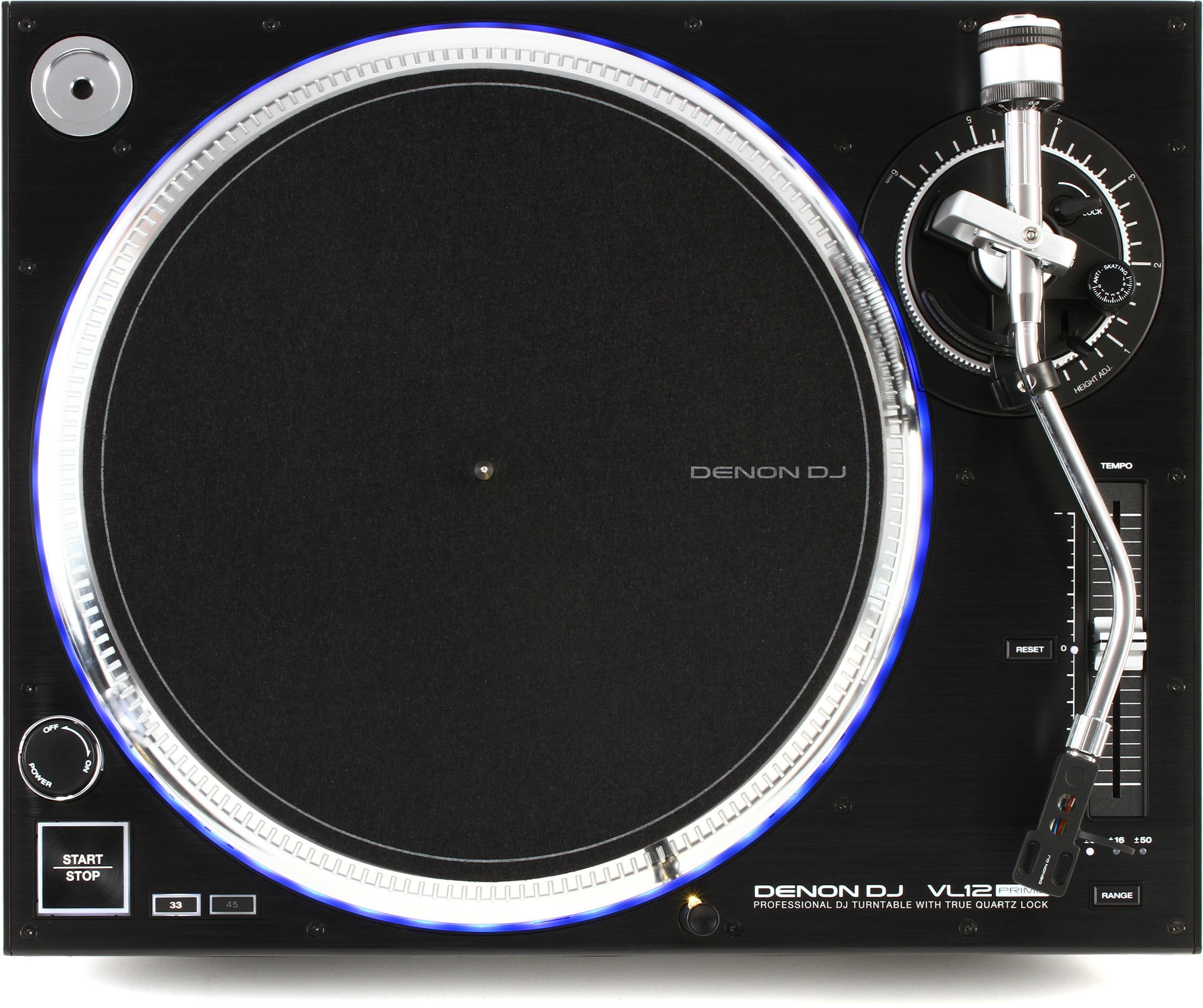 Denon DJ VL12 Prime Direct-Drive Turntable | Sweetwater