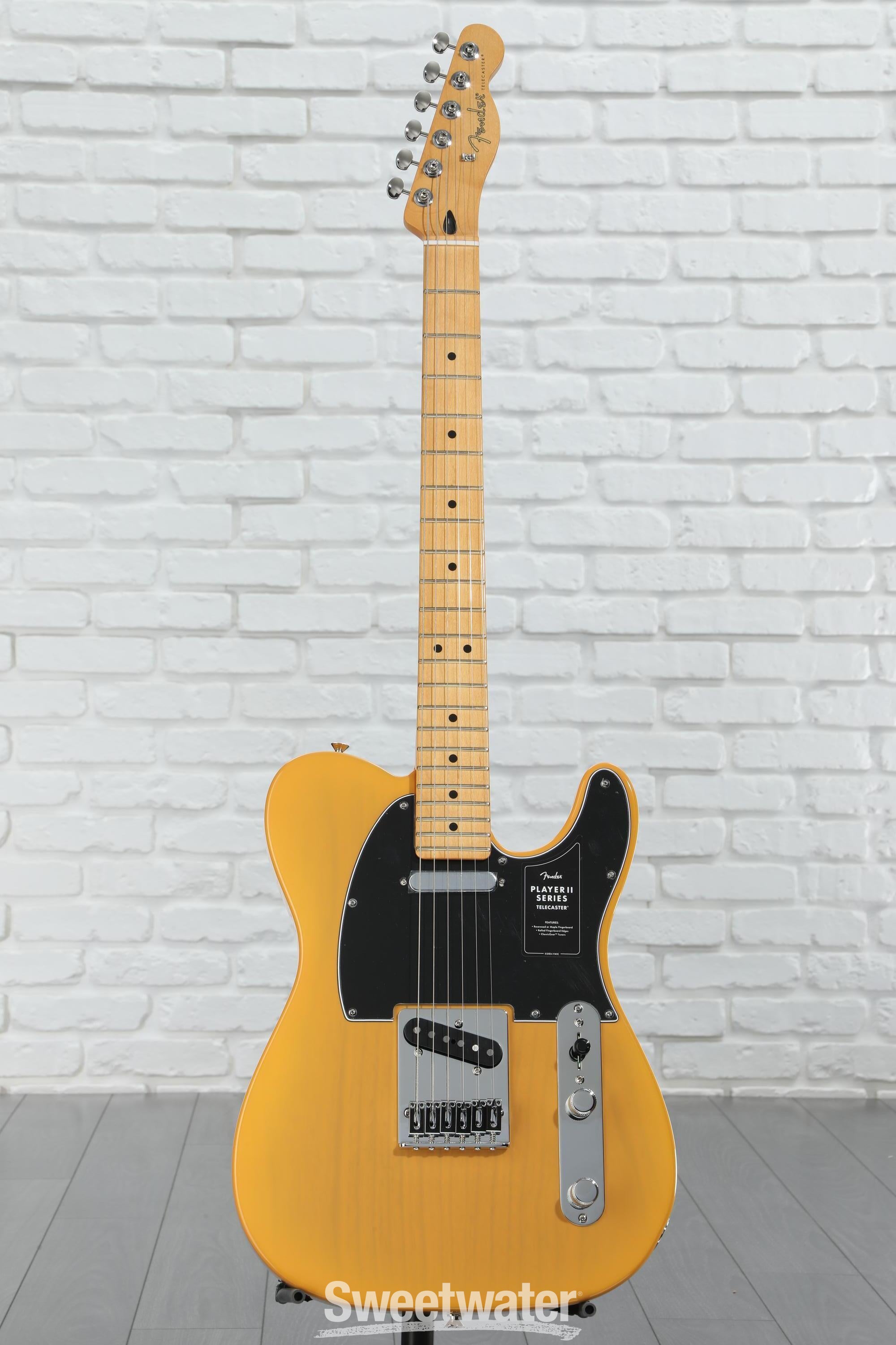 ギター fender player telecaster Butterscotch Fender Player II Telecaster Electric Guitar - Butterscotch