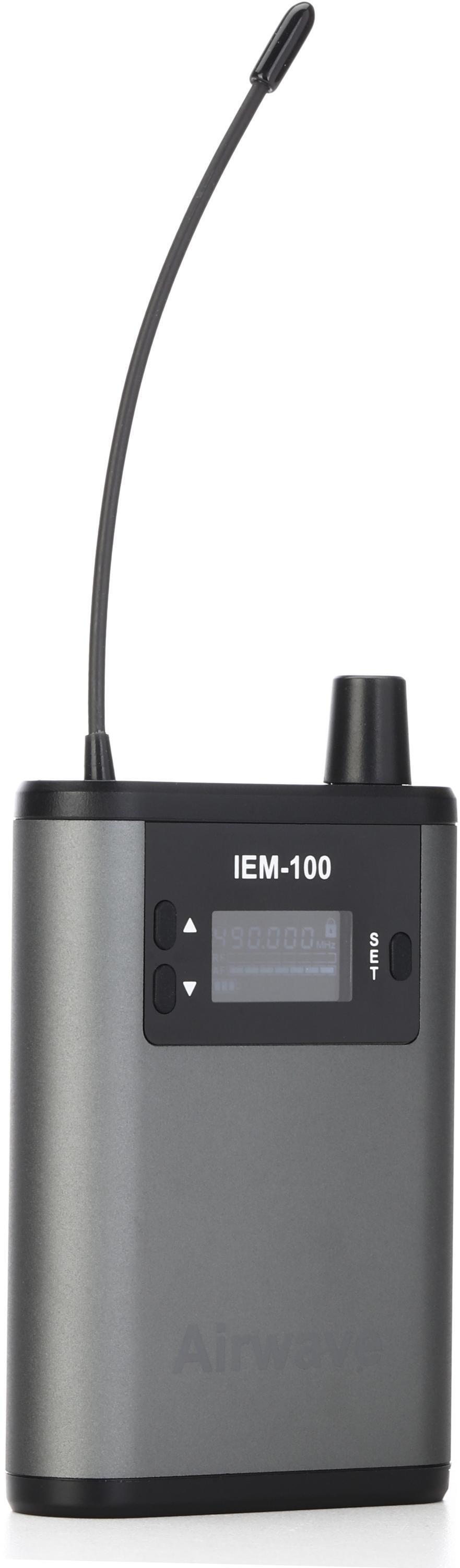 Photo of Airwave Technologies IEM-100 Wireless In-ear Monitor Bodypack Receiver