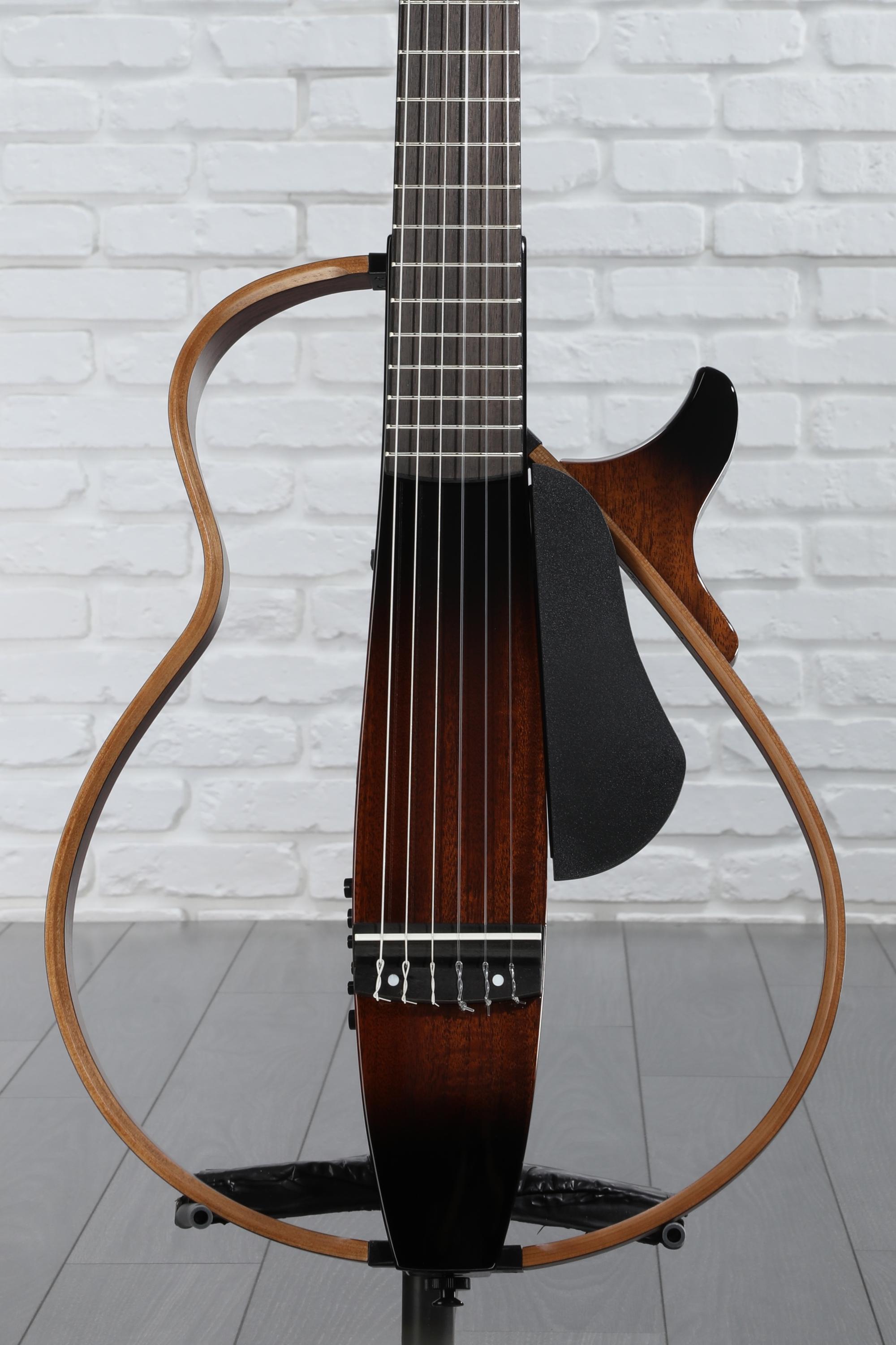 Yamaha SLG200N Silent Nylon-String Guitar - Tobacco Sunburst