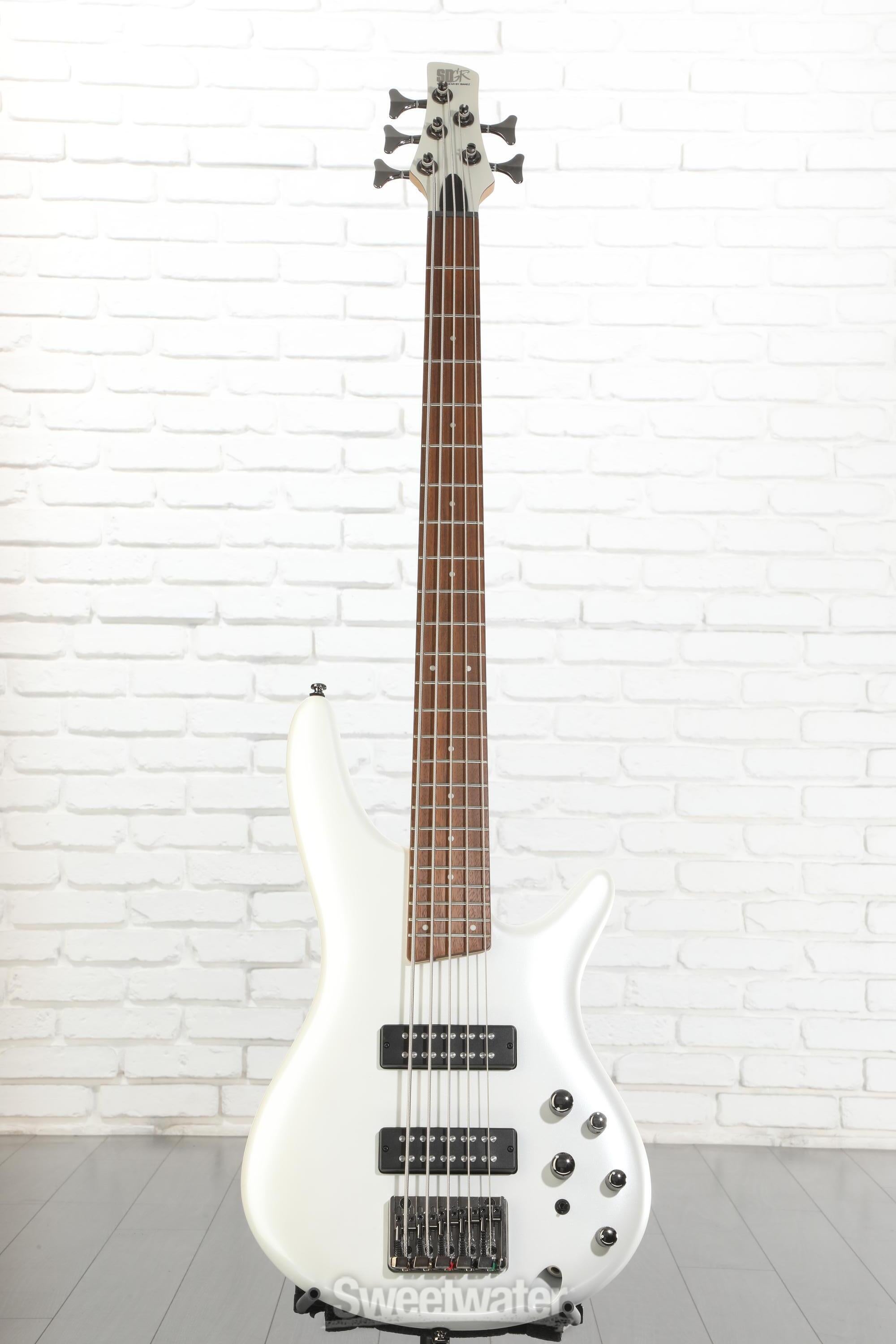 Ibanez Standard SR305E 5-string Bass Guitar - Pearl White | Sweetwater