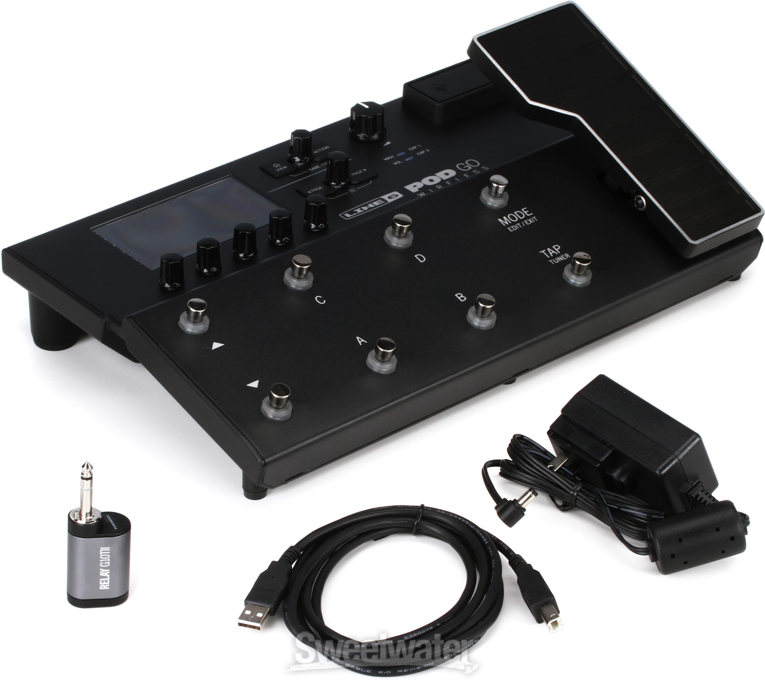 Line 6 POD Go Wireless Guitar Multi-effects Floor Processor 