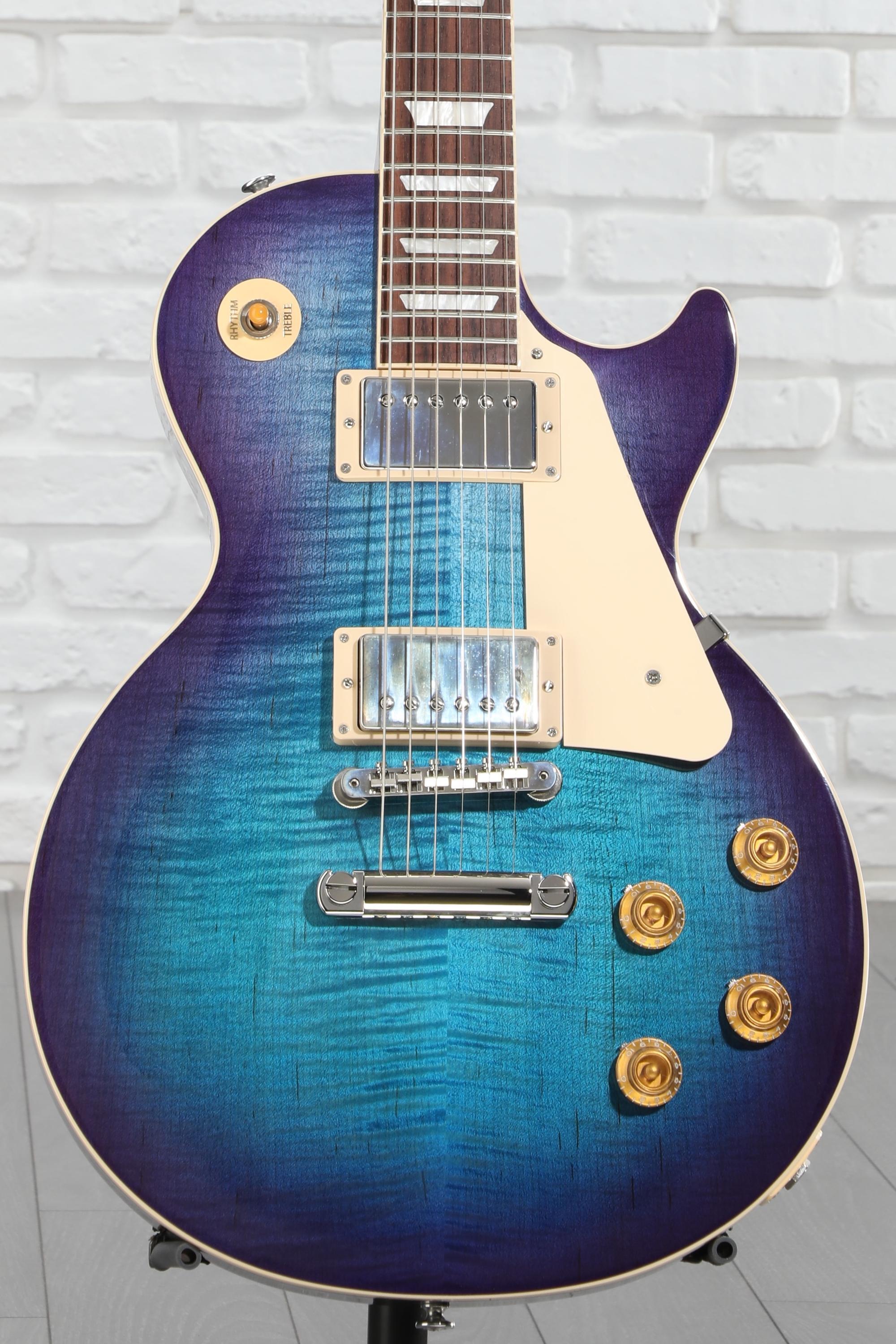 ギター Les Paul Standard 50s BlueBerry Burst Gibson Les Paul Standard '50s Figured Top Electric Guitar
