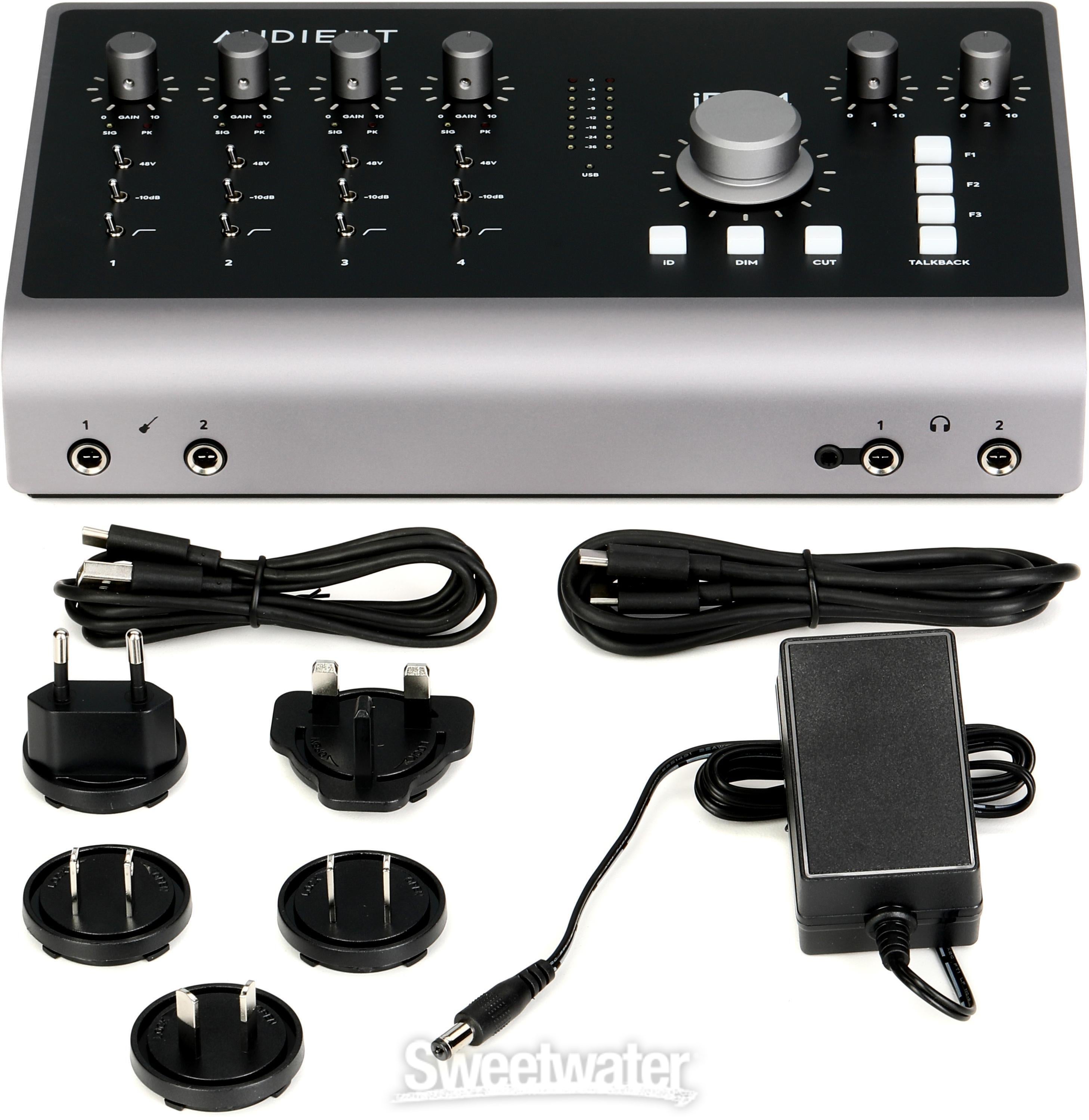 Audient iD44 MKii USB Audio Interface | Sweetwater