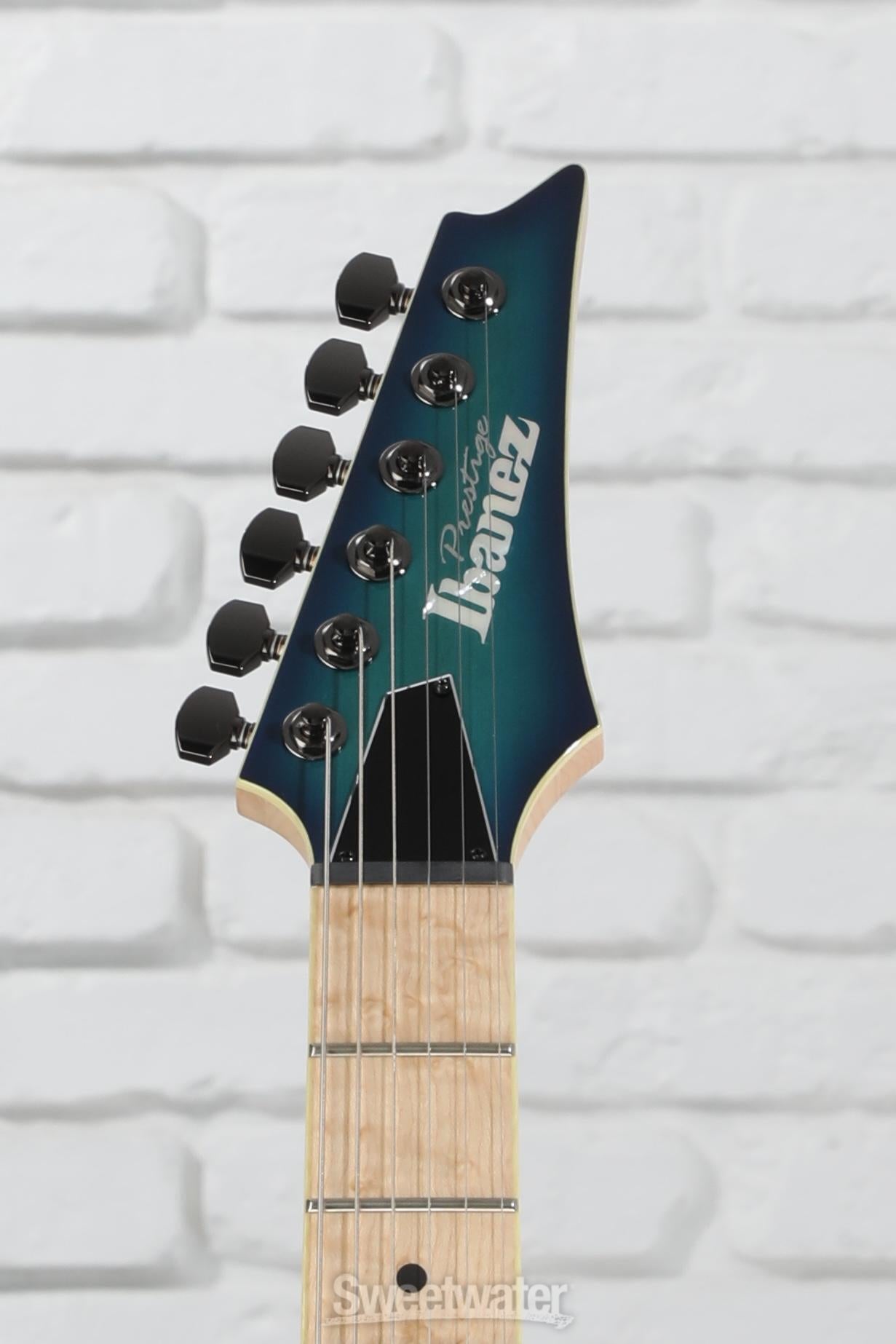 激安特価 Ibanez RGモデル 美品 Ibanez Prestige RG652AHMFX - Nebula Green Burst | Sweetwater