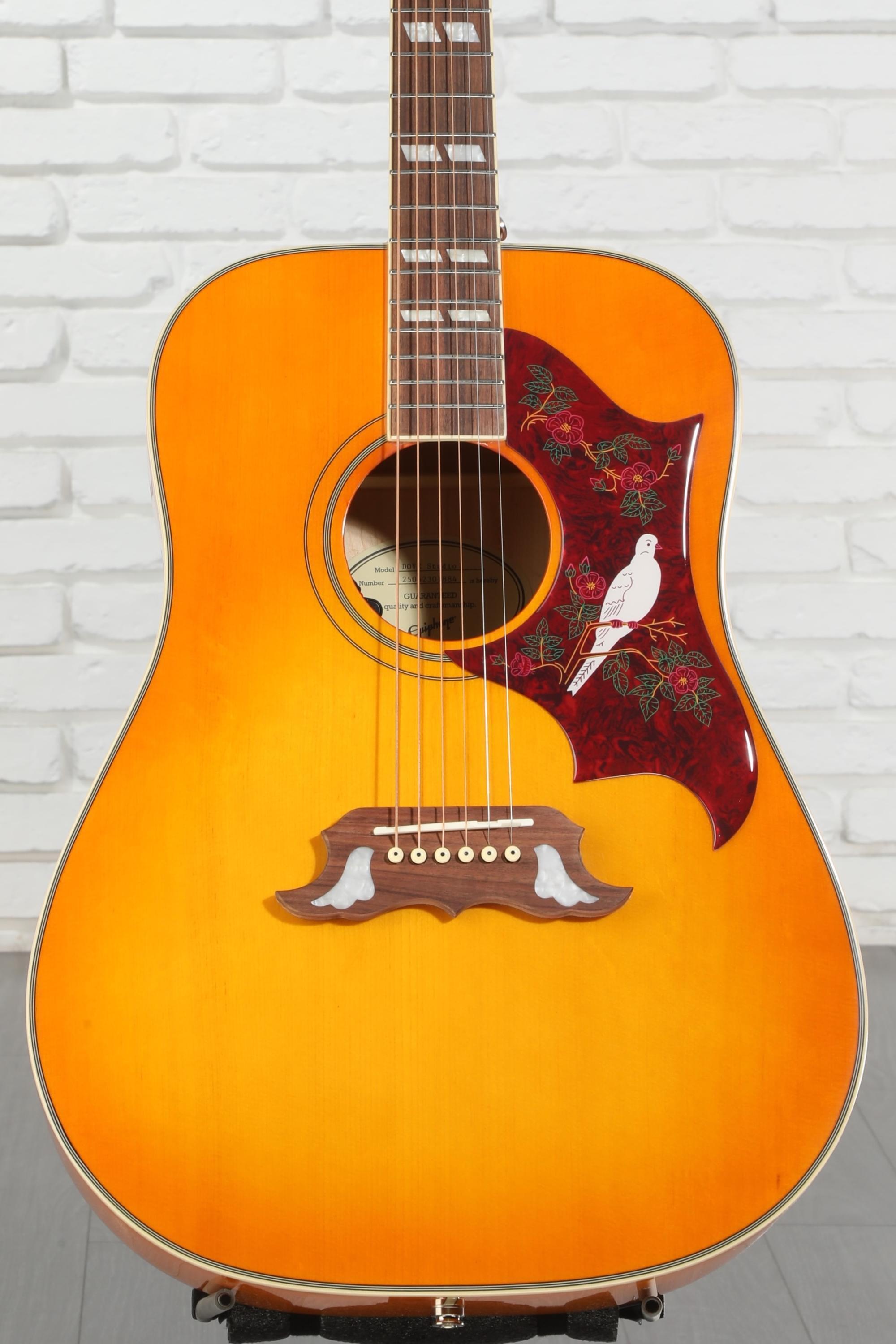 ギター Epiphone GUARANTEED Ltd ED DOVE PRO/AW Epiphone Dove Studio Limited-Edition Guitar Center-Exclusive