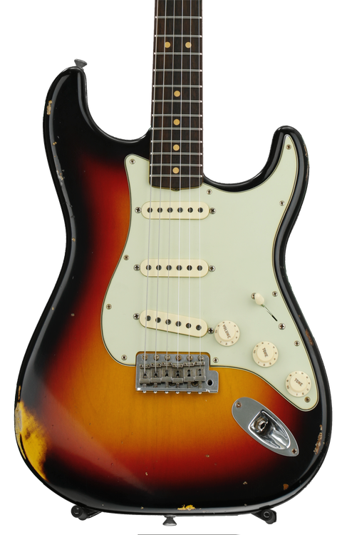 Fender Custom Shop 1963 Time Machine Relic Stratocaster - 3-color