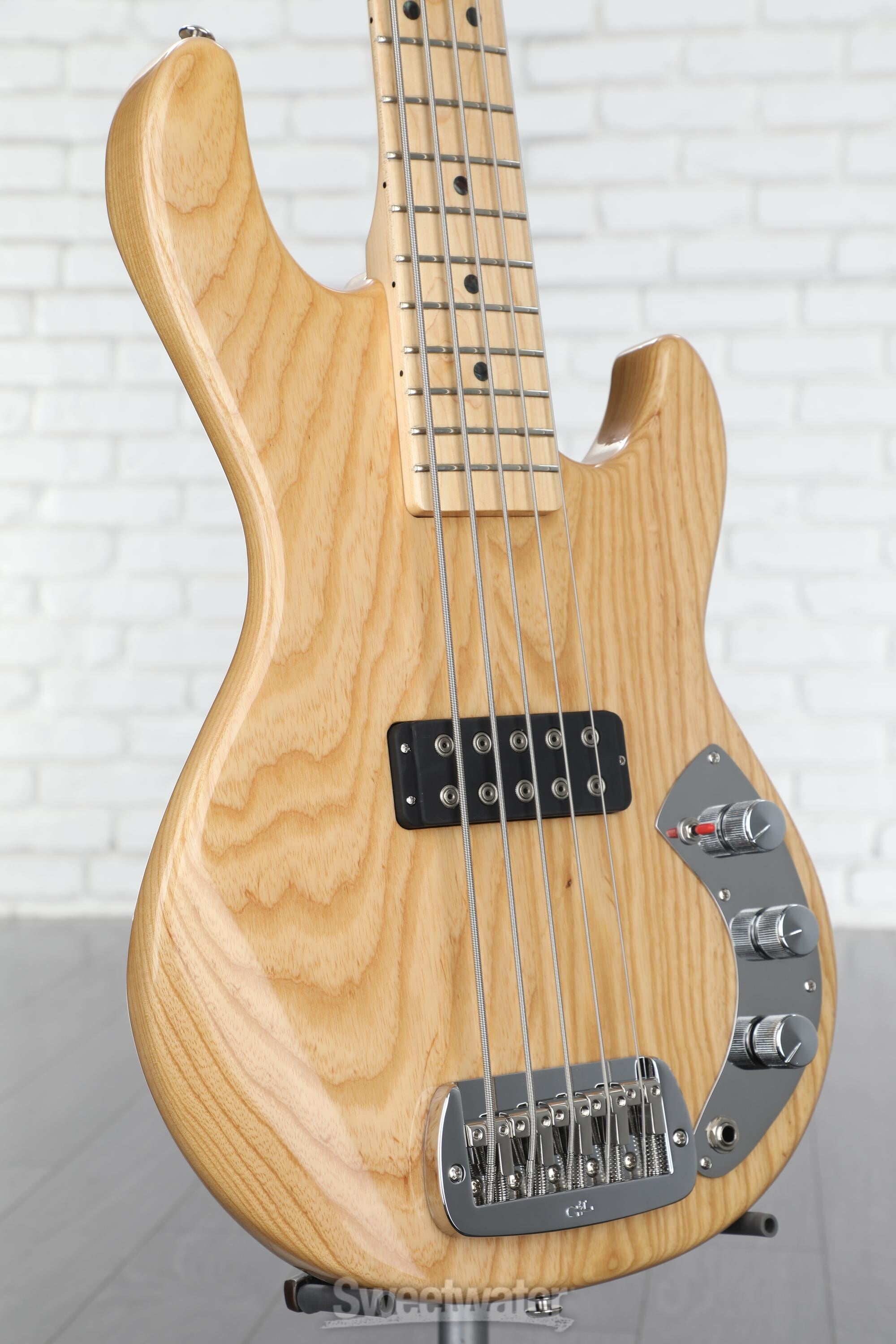 G&L L-1000 BASS ナチュラルウッド MADE IN U.S.A G&L CLF Research L-1000 S750 Bass Guitar - Natural | Sweetwater