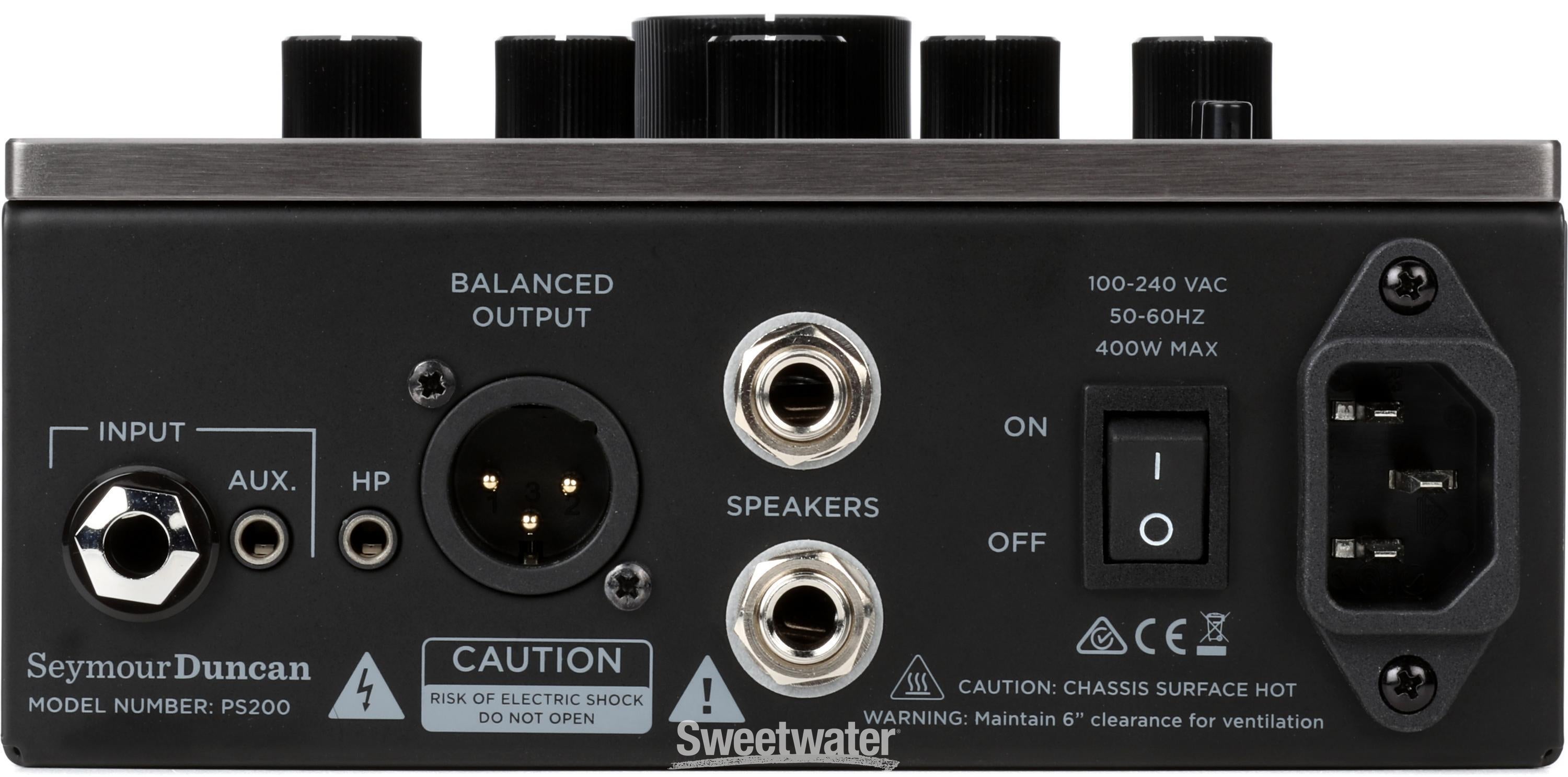 Seymour Duncan PowerStage 200 200-watt Power Amplifier - Gray