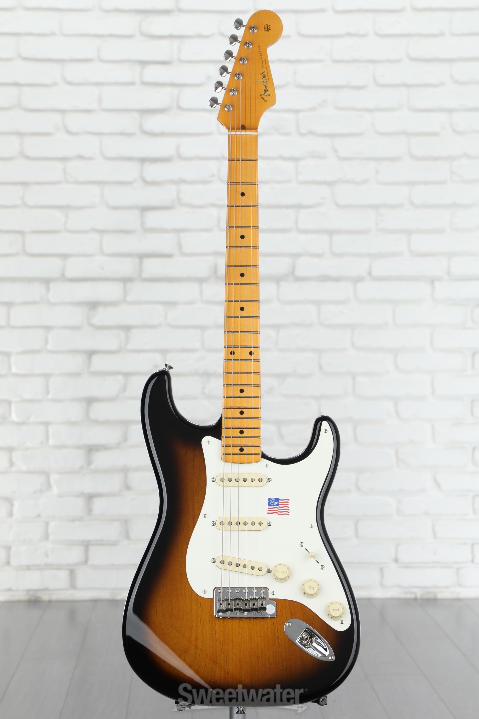 Fender Eric Johnson Stratocaster - 2-Color Sunburst with Maple Fingerboard