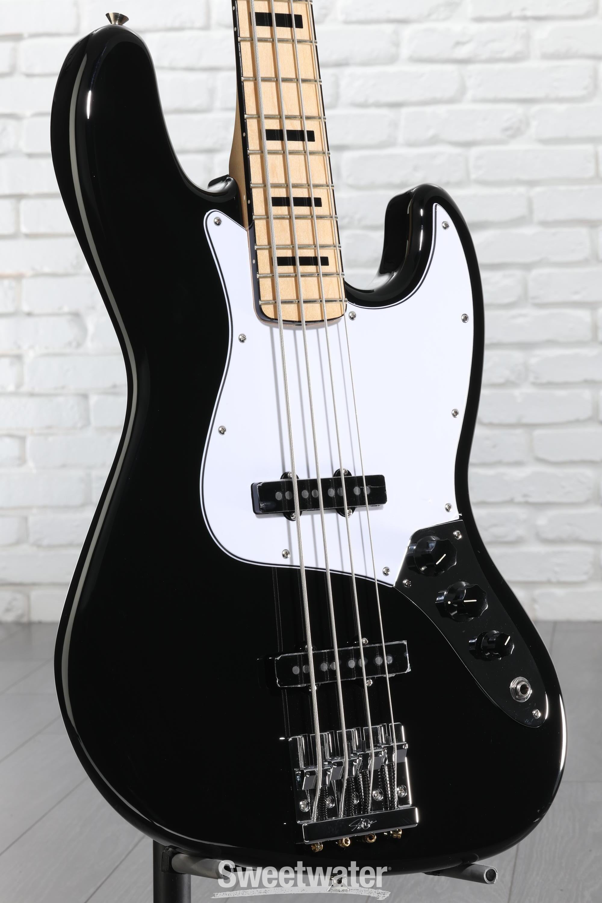 Fender Geddy Lee Jazz Bass - Black | Sweetwater