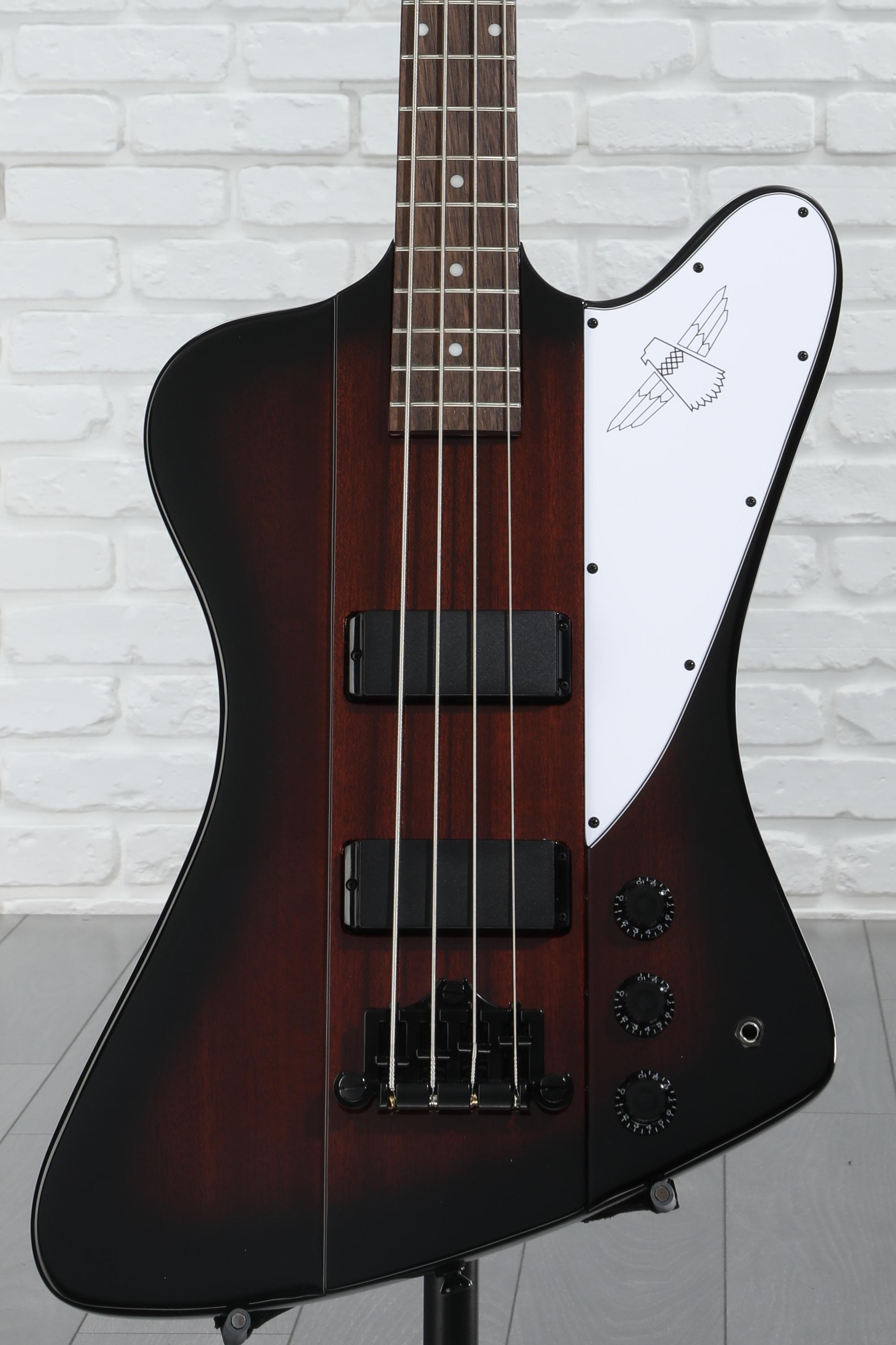 Amazon.com: Epiphone Thunderbird 64 Bass, Ember Red with Bag