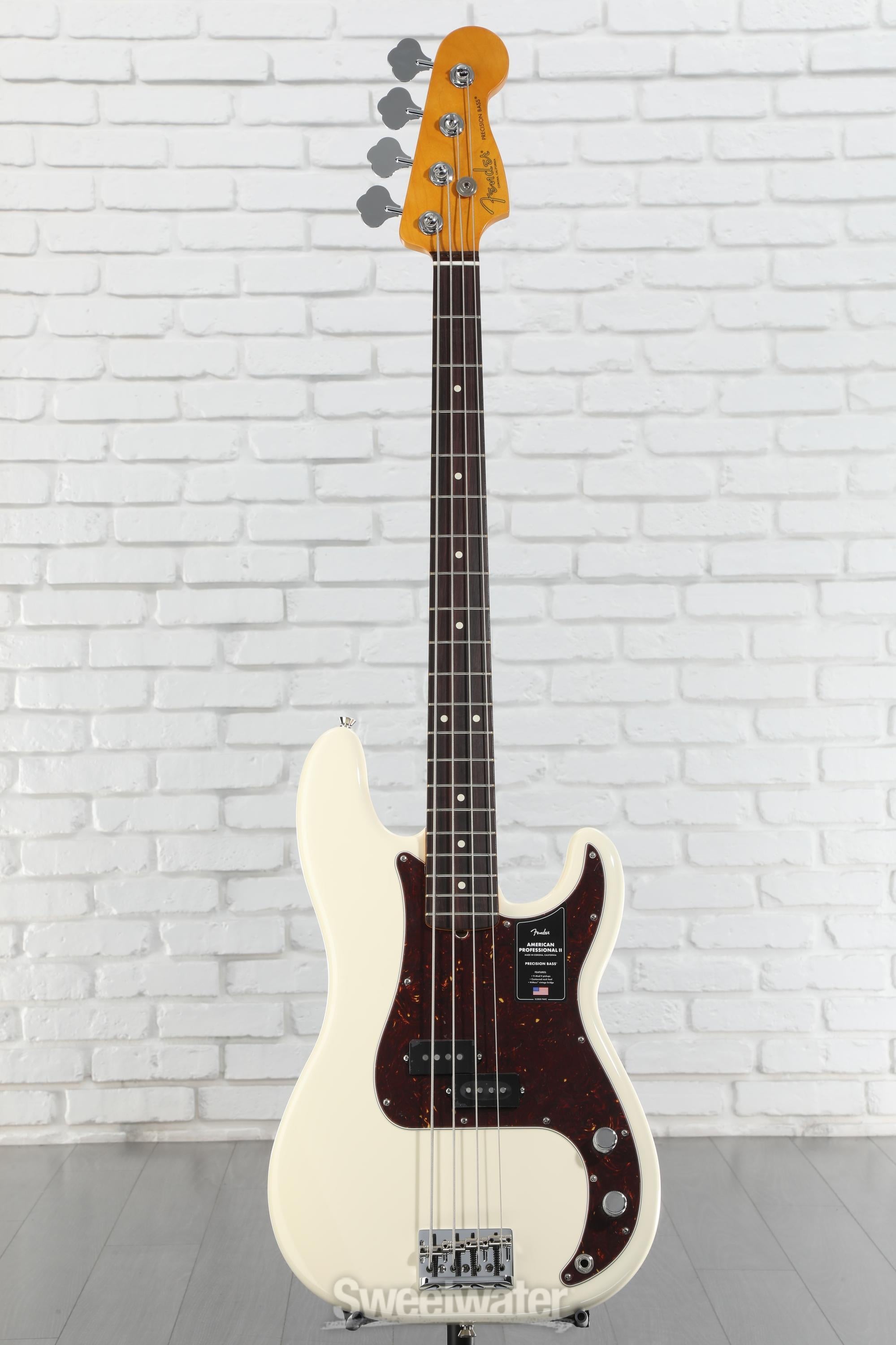 Fender American Professional II Precision Bass - Olympic White