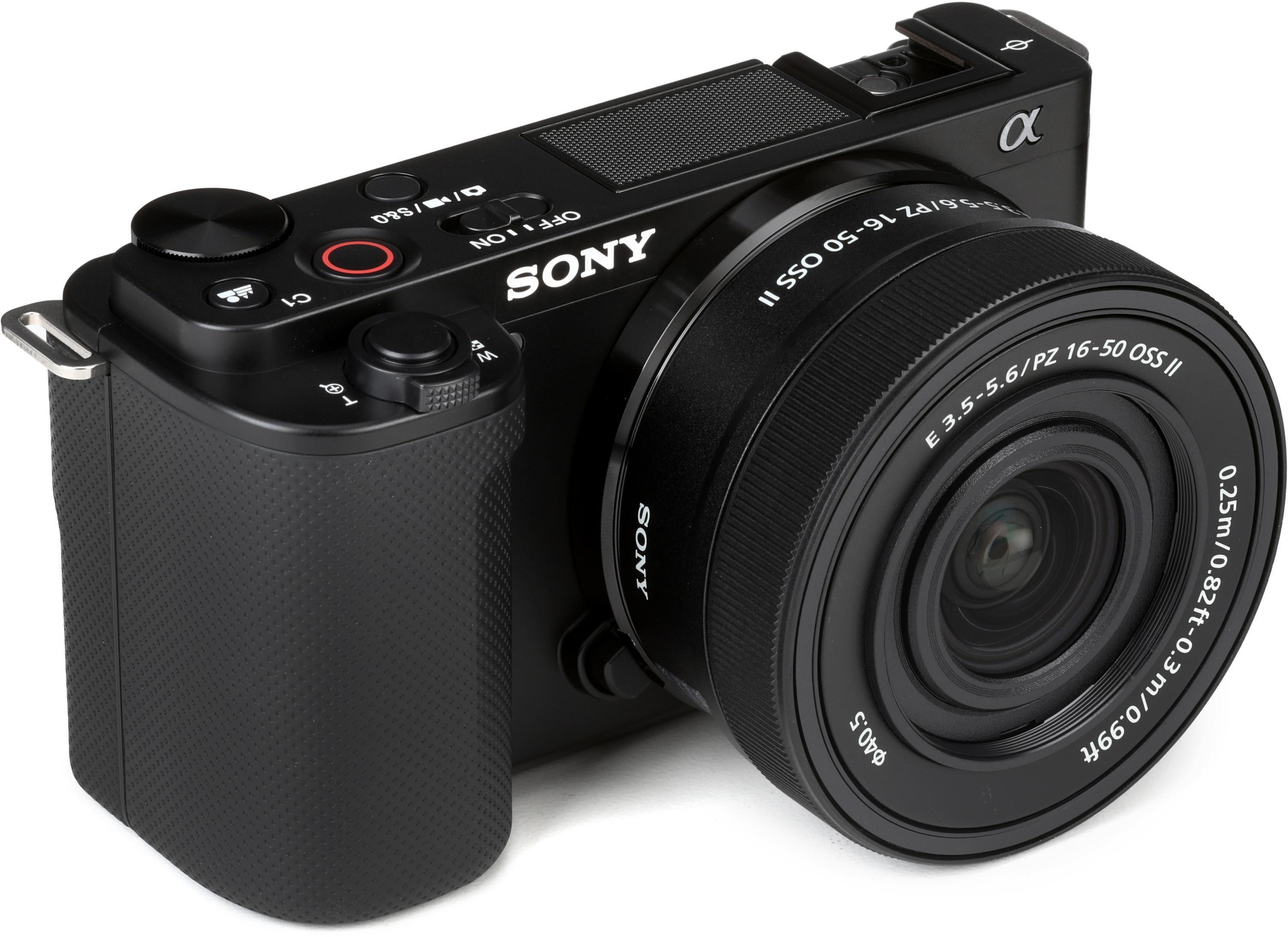 Sony Alpha ZV-E10 Mirrorless Vlog Camera with 16-50mm Lens Kit