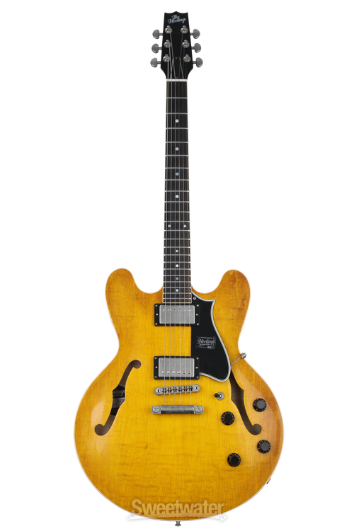 Heritage Artisan Aged H-535 Electric Guitar - Dirty Lemon