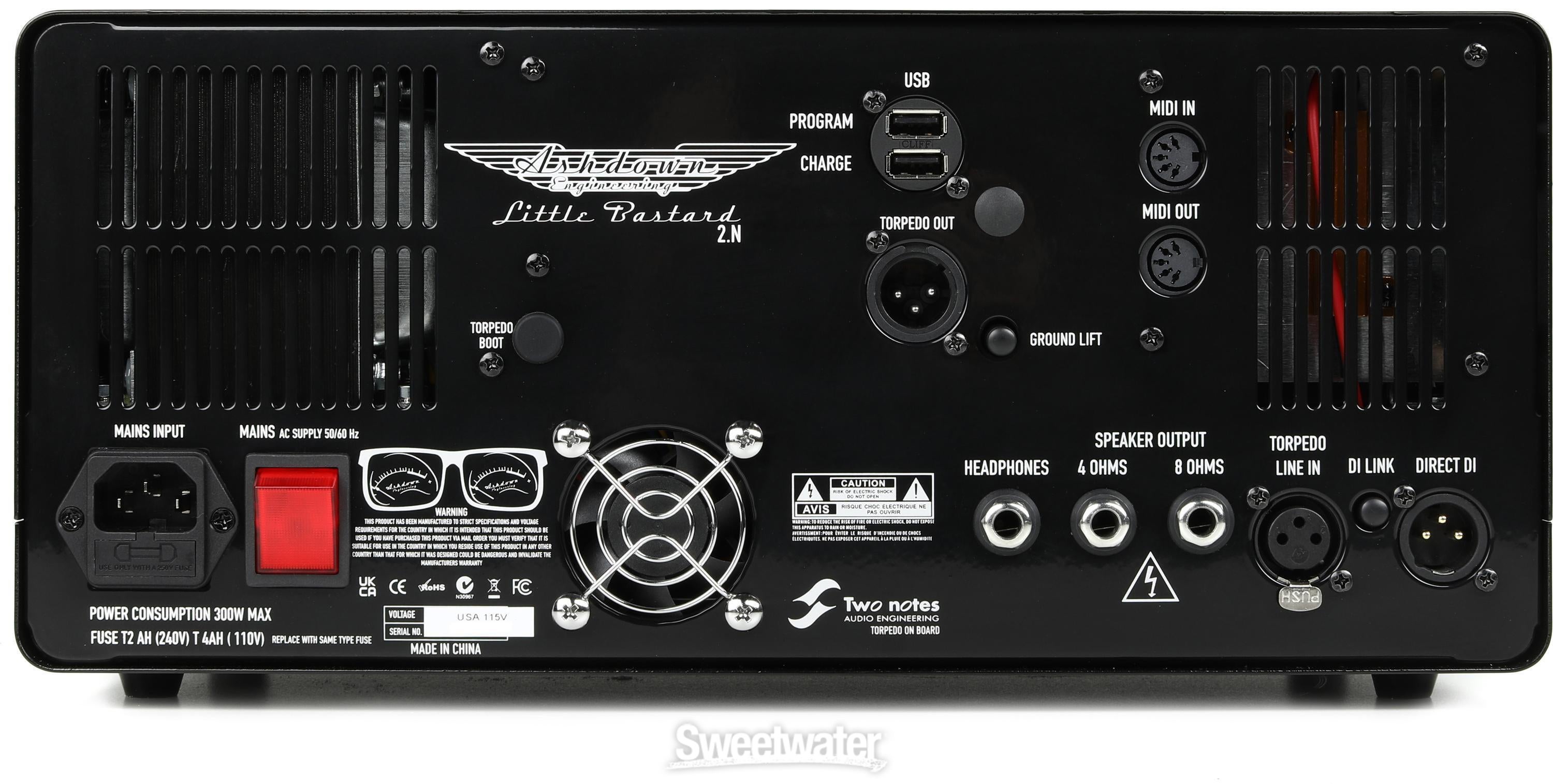 Ashdown LB-30 2.N 30-watt Bass Amplifier Head | Sweetwater